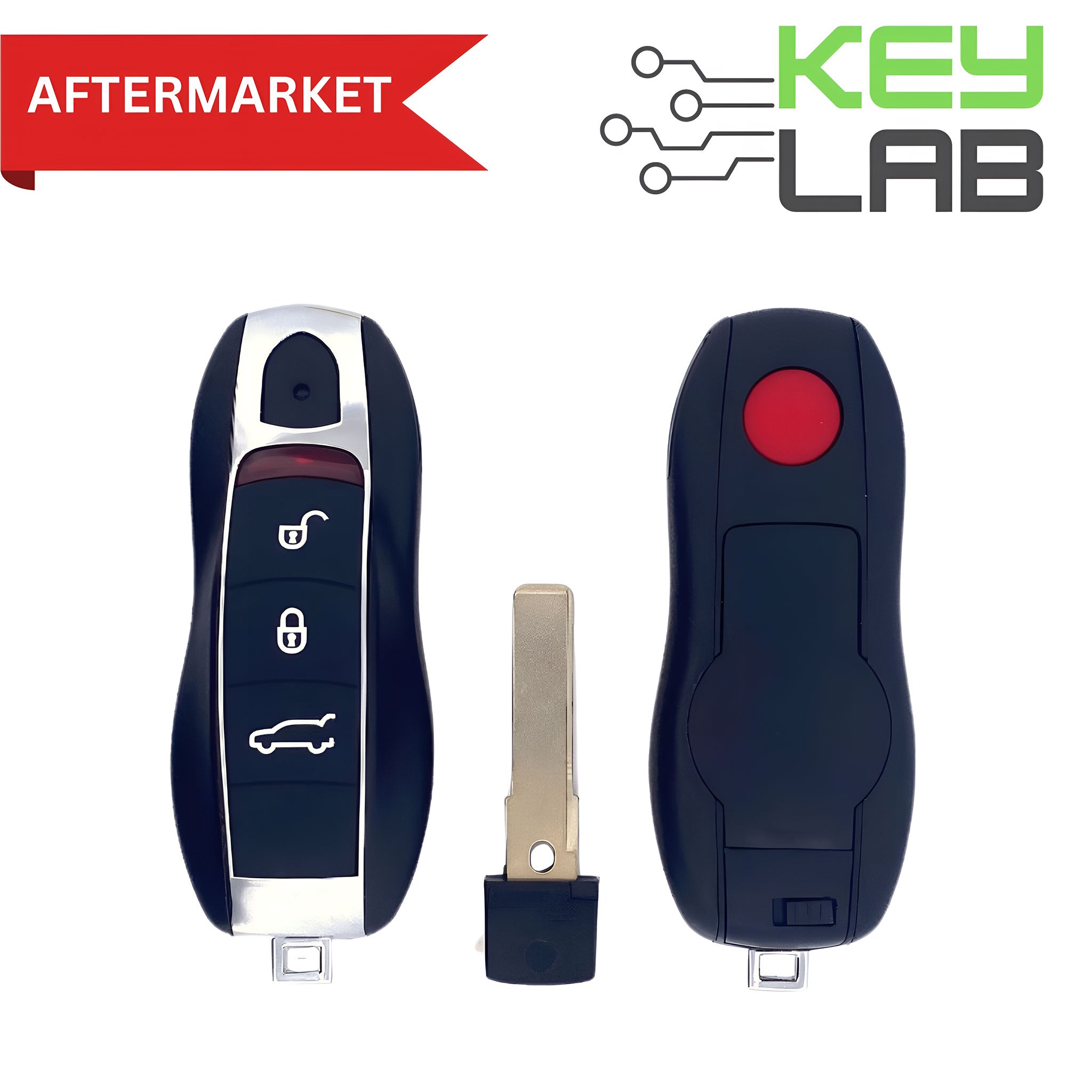 Porsche Aftermarket 2010 - 2017 Cayman, Boxster, Cayenne Smart Key (Non Proximity) 4B Hatch FCCID: KR55WK50138 PN# 7PP959753BQ - Royal Key Supply