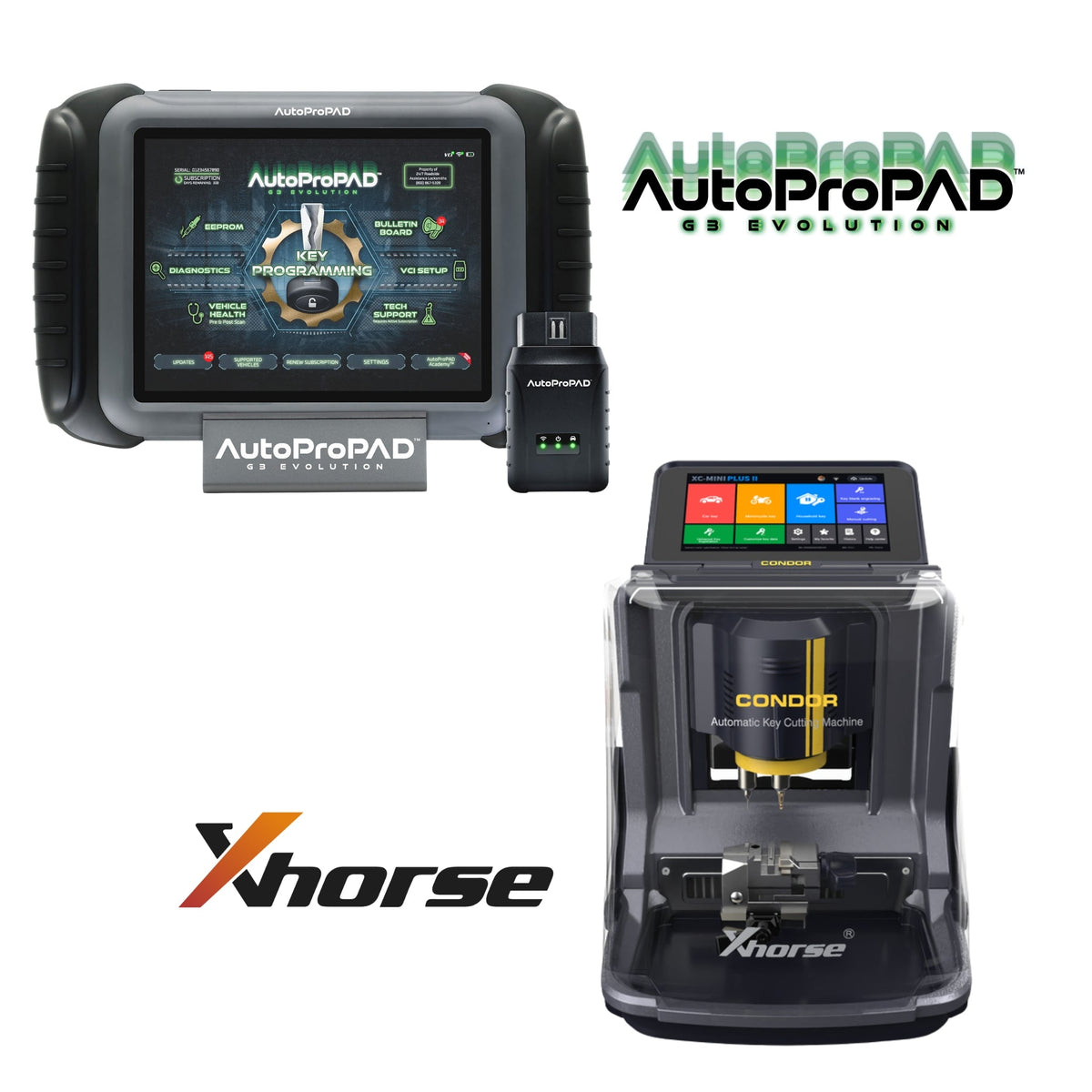 Pro Series Bundle - AutoProPad G3 (EVOLUTION) + Xhorse Condor XC Mini Plus II - Royal Key Supply