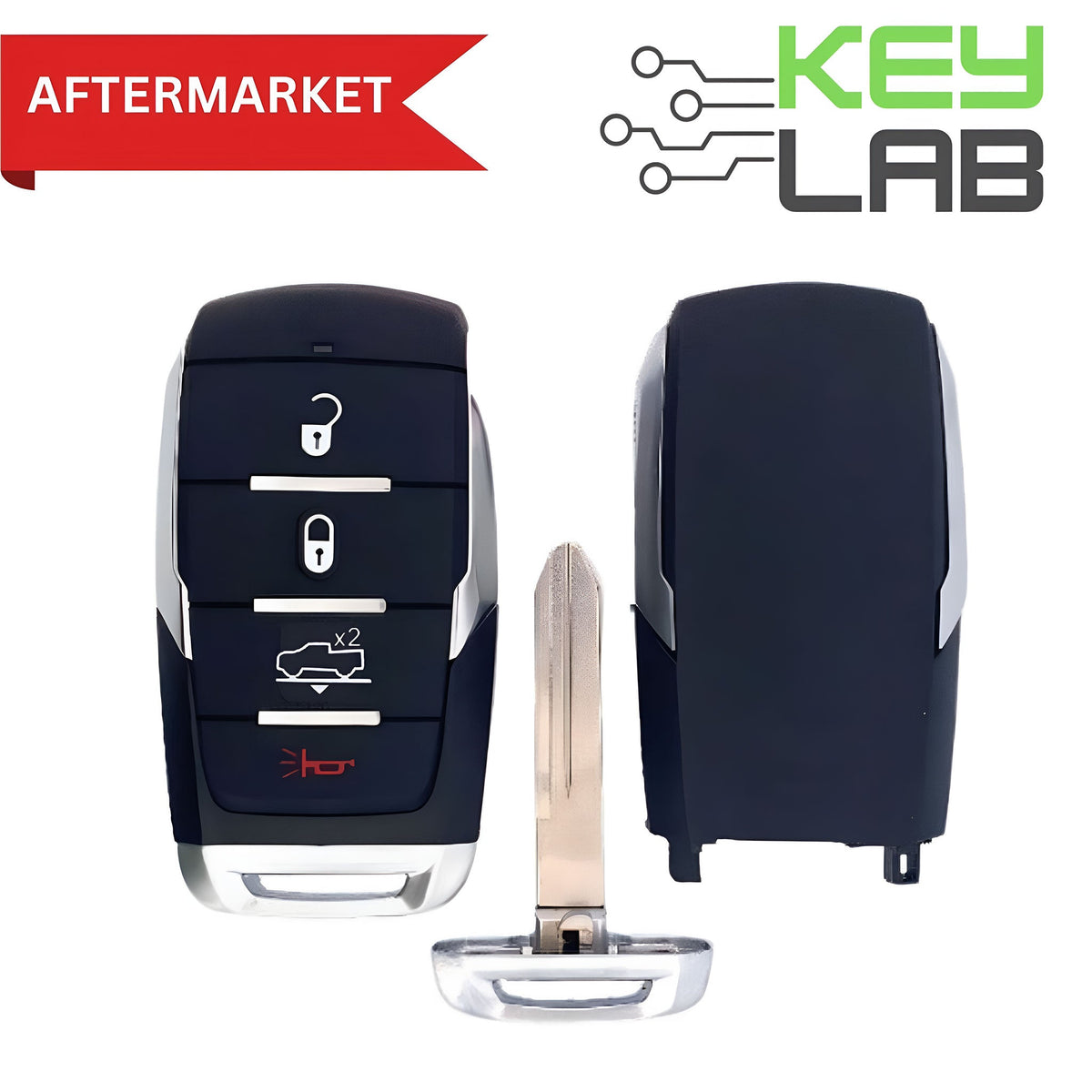 RAM Aftermarket 2019 - 2024 1500 Smart Key 4B Air Suspension FCCID: OHT - 4882056 PN# 68291688AD - Royal Key Supply