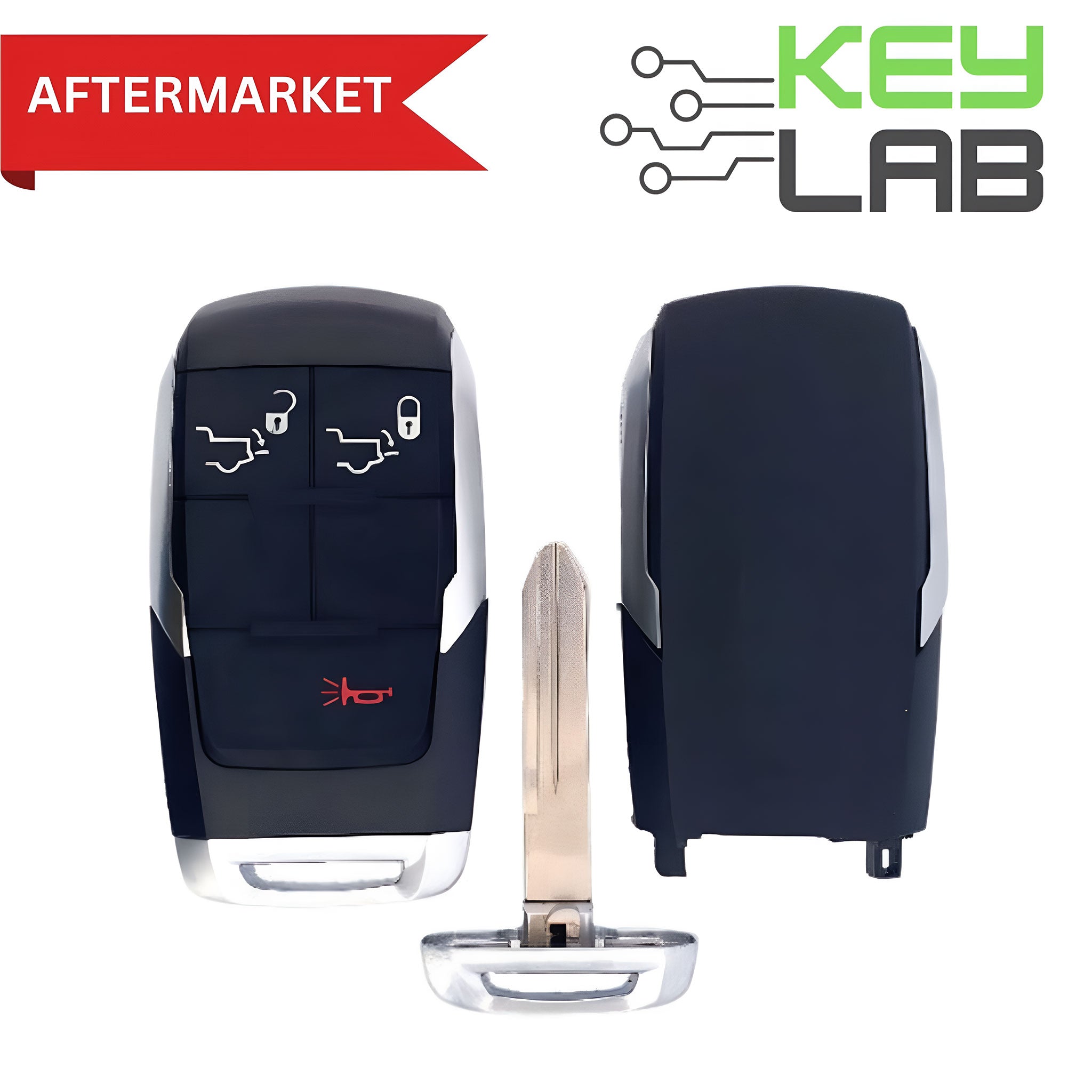 RAM Aftermarket 2019 - 2024 2500 Smart Key 3B Lock Tailgate/Unlock Tailgate FCCID: GQ4 - 76T PN# 68381171AB - Royal Key Supply