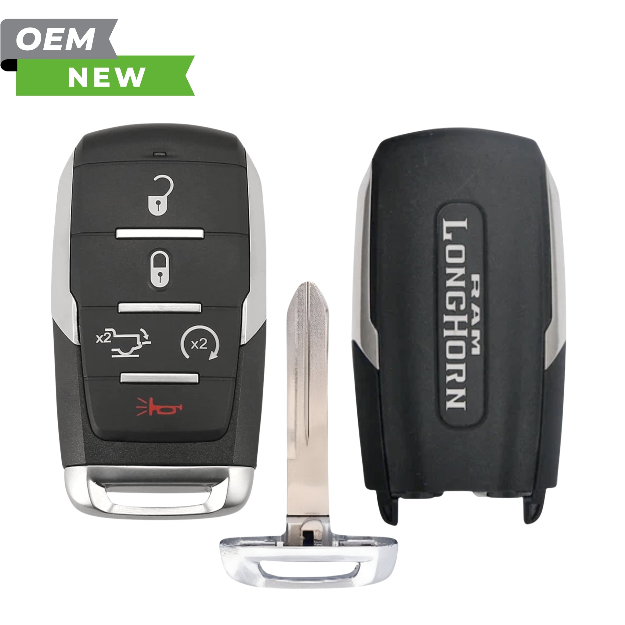 RAM New OEM 2025 2500 Longhorn Smart Key 5B Tailgate FCCID: OHT - 4882056 PN 68731648AA - Royal Key Supply