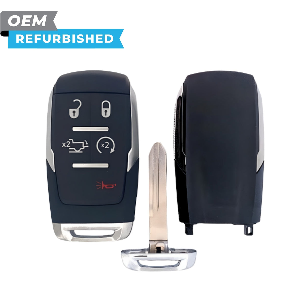 RAM Refurbished 2019-2021 2500 Limited Smart Key 5B Remote Start/Tailgate FCCID: GQ4-76T PN 68375457AB - Royal Key Supply