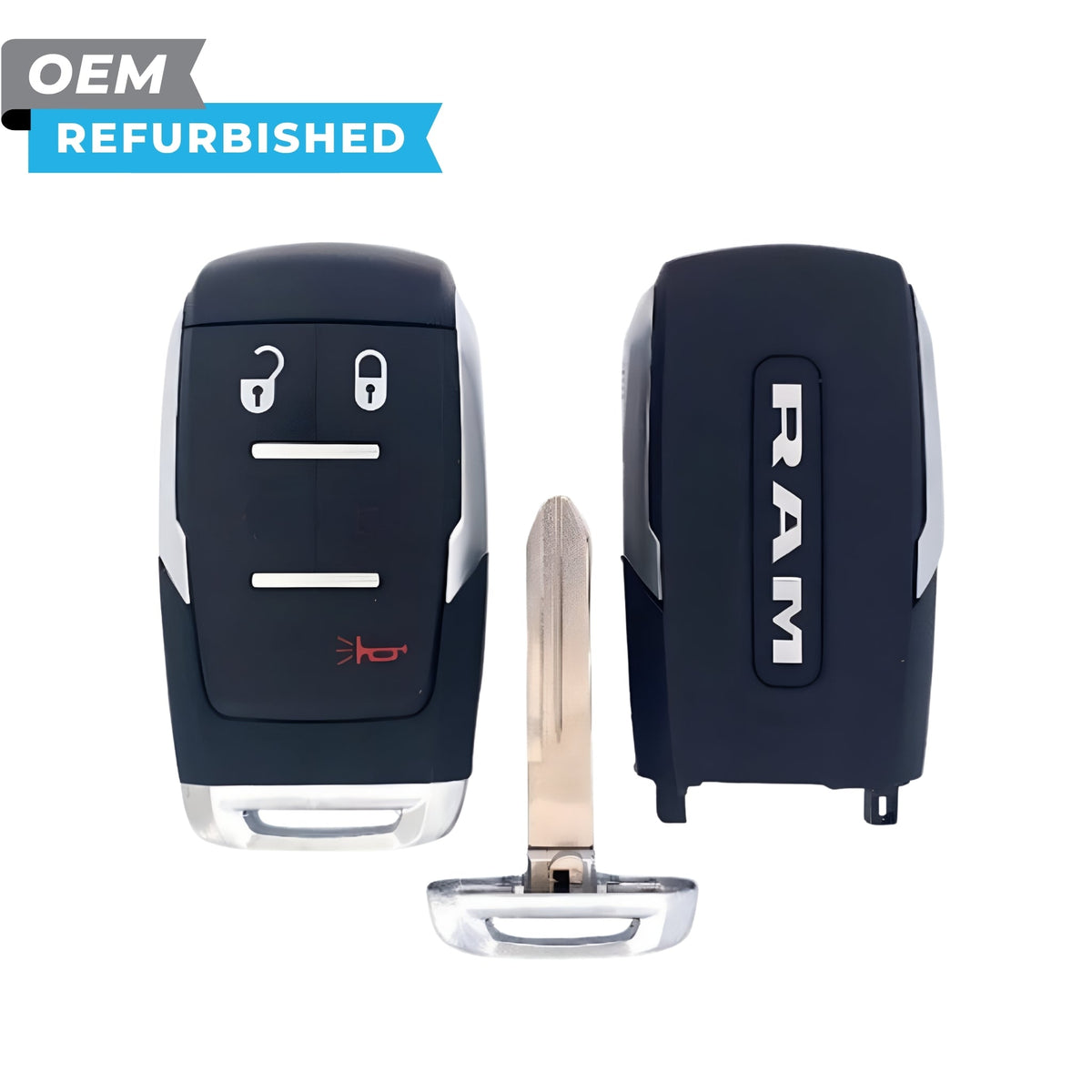 RAM Refurbished 2019-2022 2500-5500 Smart Key 3B FCCID: GQ4-76T PN 68365299AB - Royal Key Supply