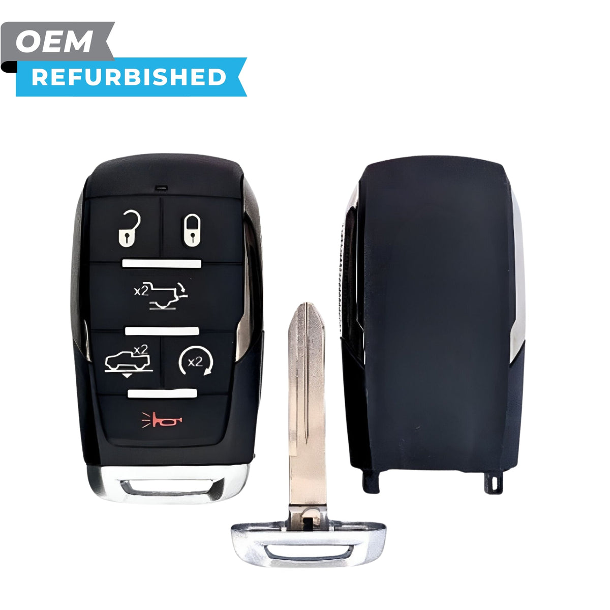 RAM Refurbished 2019-2024 1500 Limited Smart Key 6B Air Suspension/Power Liftgate/Remote Start FCCID: OHT-4882056 PN 68442917AB - Royal Key Supply