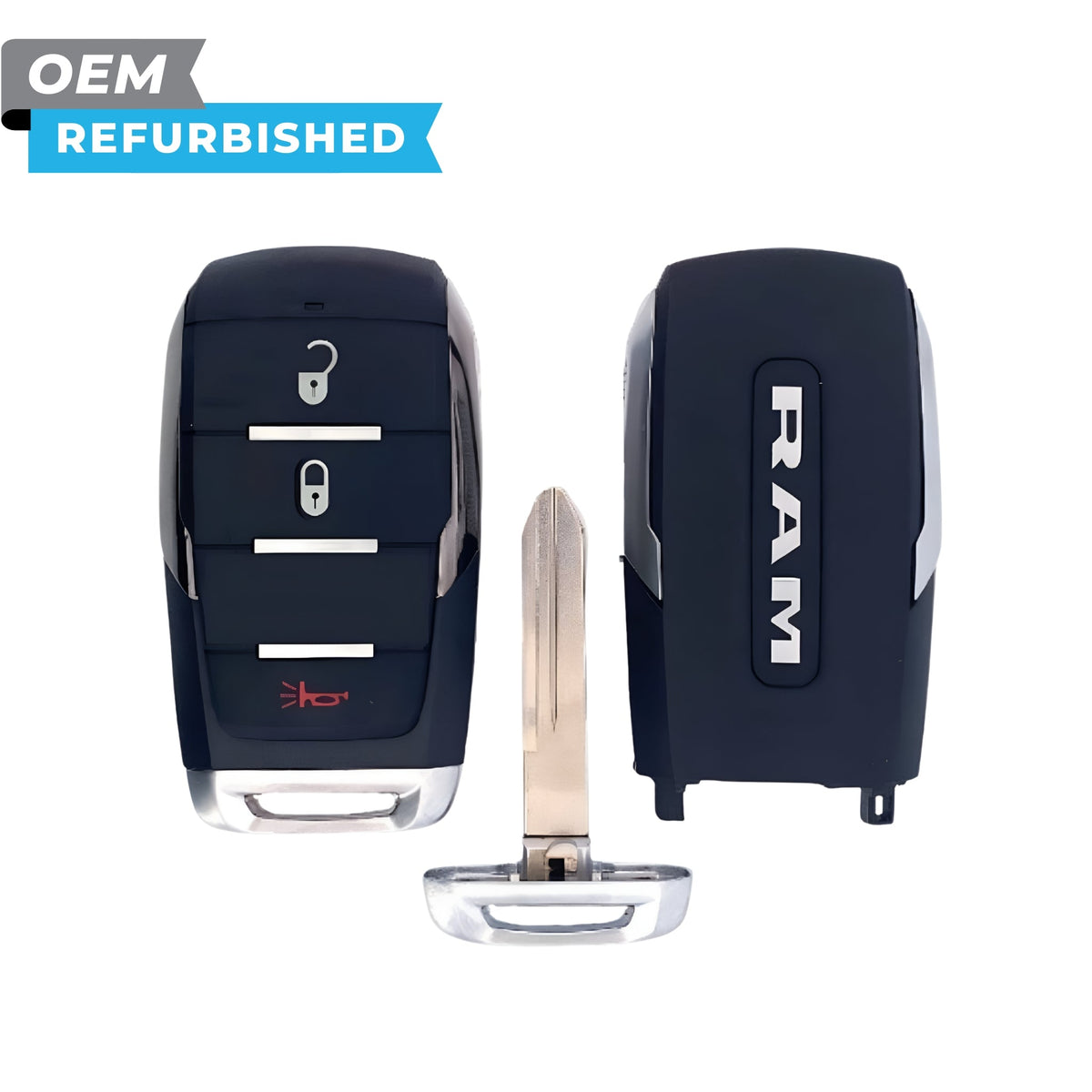 RAM Refurbished 2019-2024 1500 Smart Key 3B FCCID: OHT-4882056 PN 68291687AD - Royal Key Supply