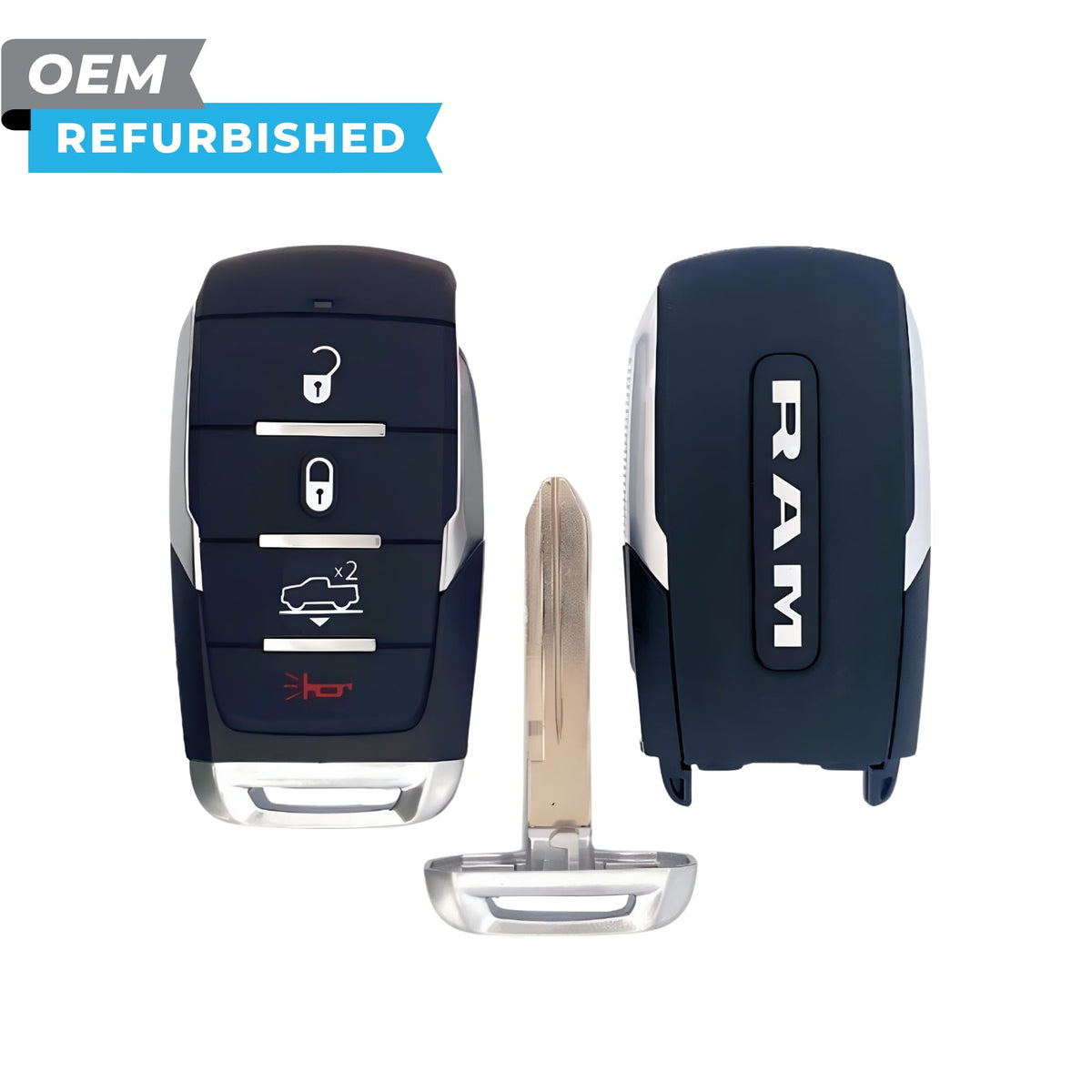 RAM Refurbished 2019-2024 1500 Smart Key 4B Air Suspension FCCID: OHT-4882056 PN 68291688AD - Royal Key Supply