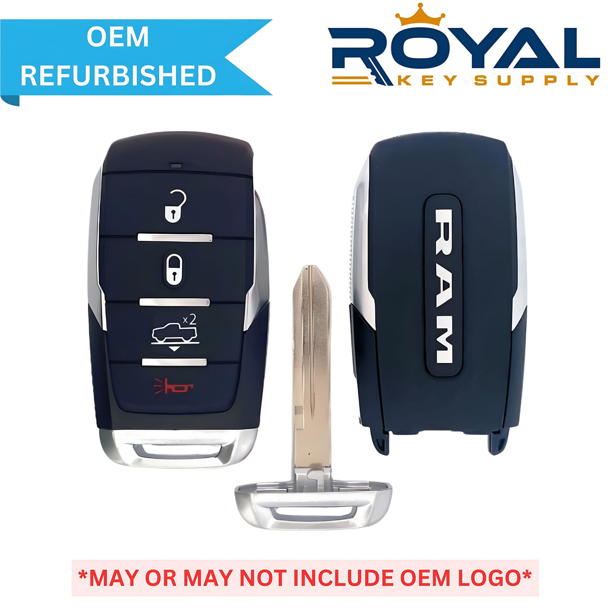 RAM Refurbished 2019 - 2024 1500 Smart Key 4B Air Suspension FCCID: OHT - 4882056 PN# 68291688AD - Royal Key Supply