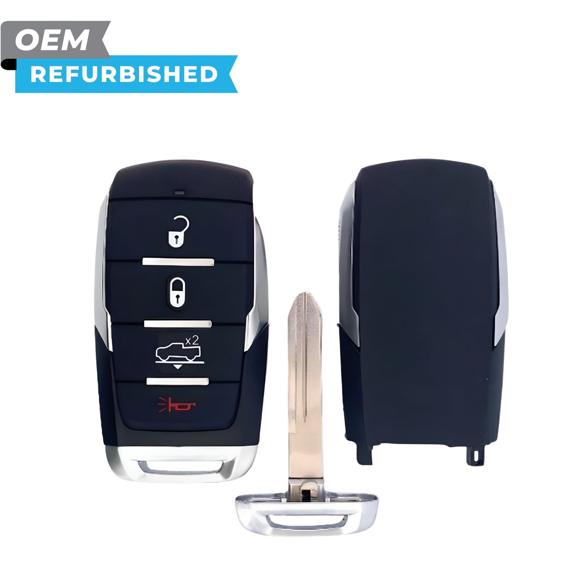 RAM Refurbished 2019-2024 1500 Smart Key 4B Air Suspension FCCID: OHT-4882056 PN 68291688AD - Royal Key Supply