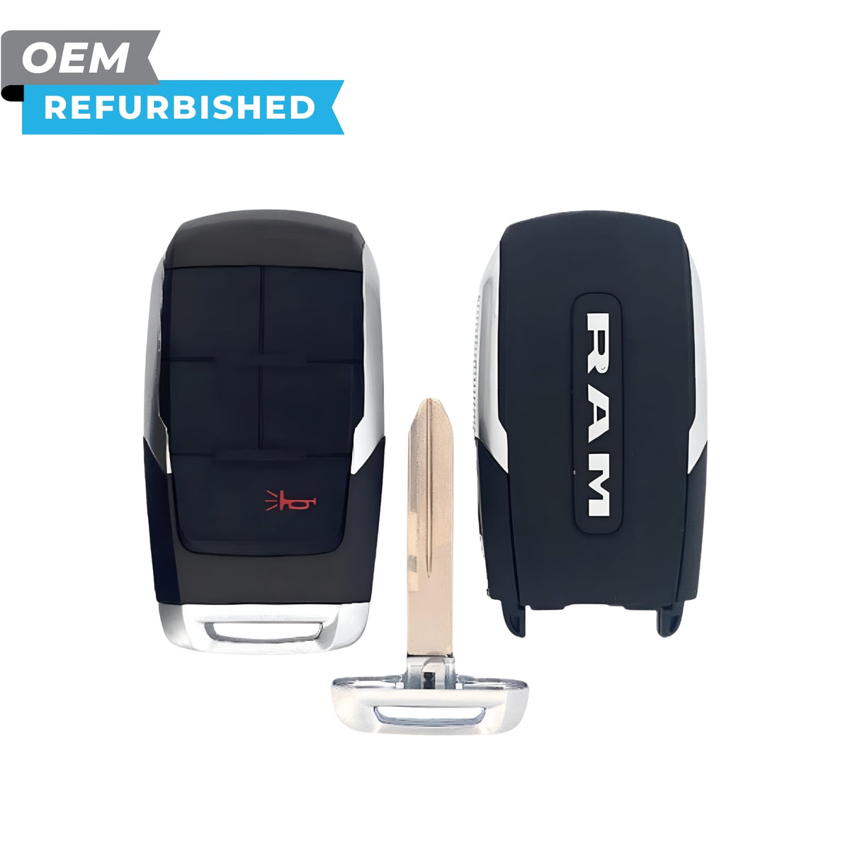 RAM Refurbished 2019-2024 2500, 3500, 5500 Smart Key 1B Panic FCCID: GQ4-76T PN 68374993AB - Royal Key Supply