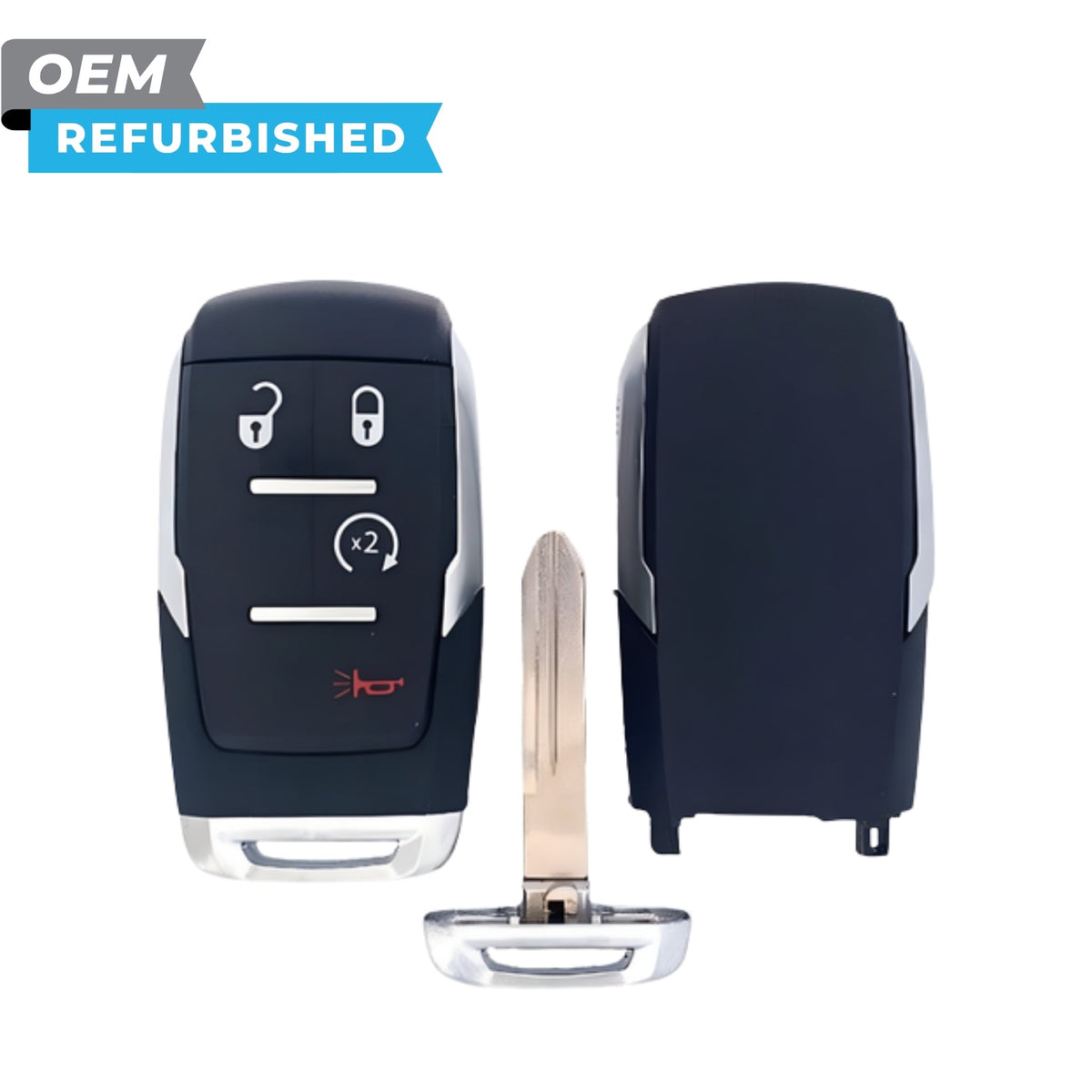 RAM Refurbished 2019-2024 2500-5500 Smart Key 4B Remote Start FCCID: GQ4-76T PN 68365327AB - Royal Key Supply