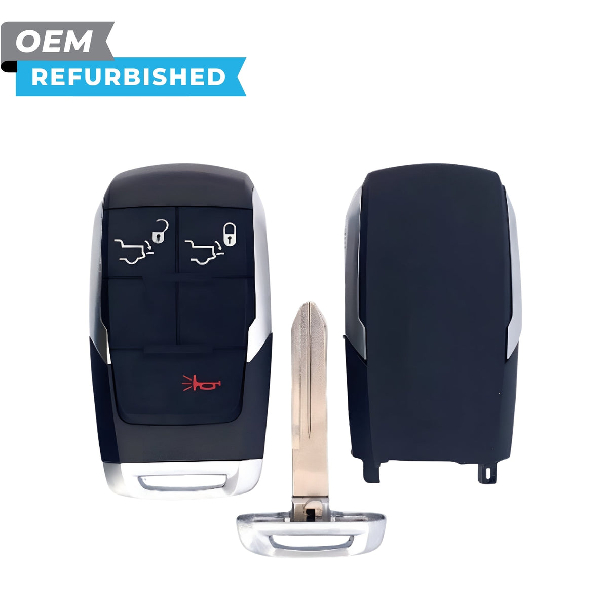 RAM Refurbished 2019-2024 2500 Smart Key 3B Lock Tailgate/Unlock Tailgate FCCID: GQ4-76T PN 68381171AB - Royal Key Supply
