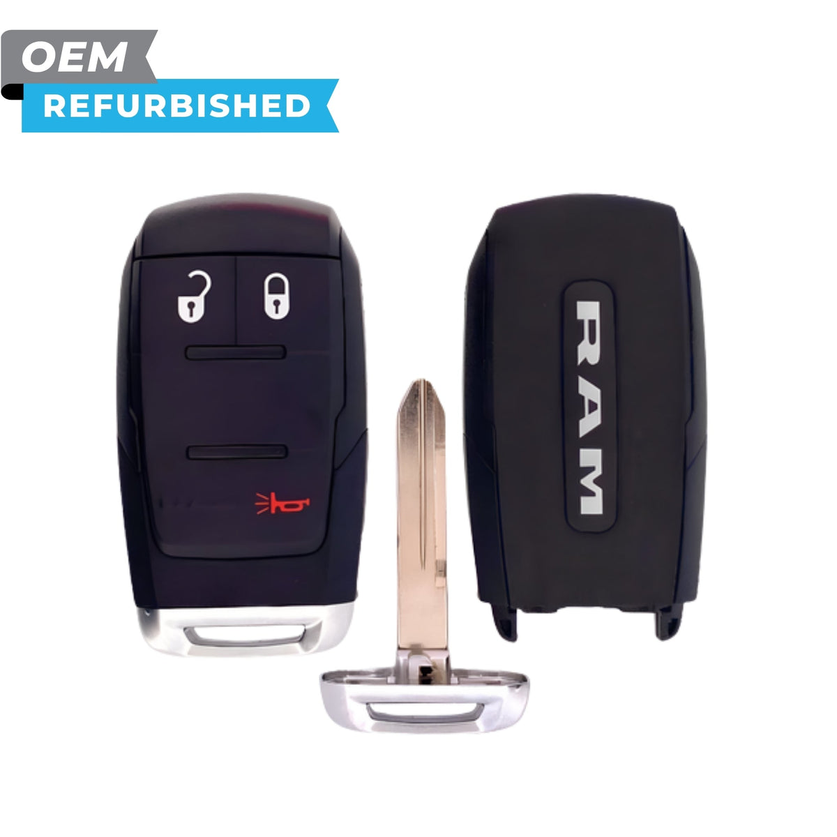 RAM Refurbished 2019-2024 3500-5500 Smart Key 3B FCCID: GQ4-76T PN 68538047AB - Royal Key Supply