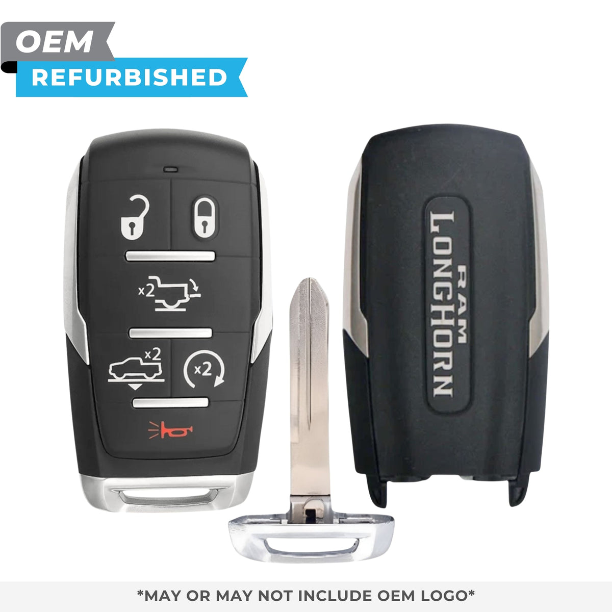 RAM Refurbished OEM 2019 - 2024 1500 Longhorn Smart Key 6B FCCID: OHT4882056 PN 68291694AD - Royal Key Supply