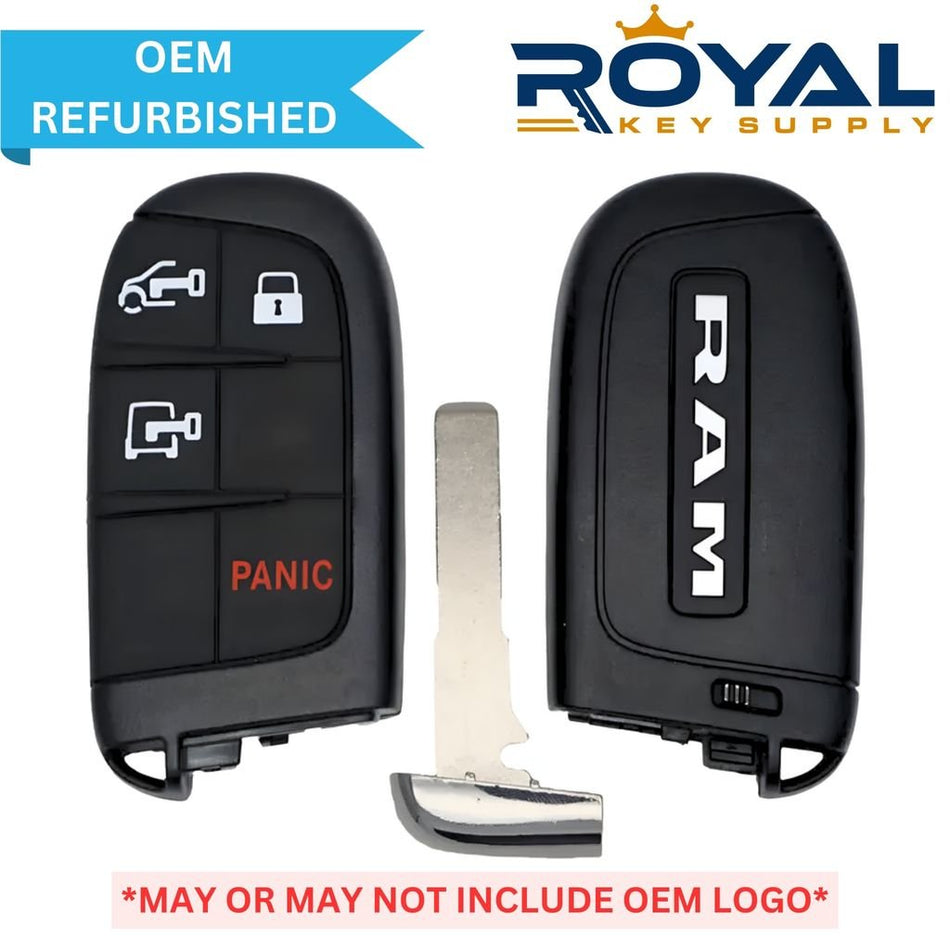 RAM Refurbished OEM 2022 - 2023 Promaster Smart Key 4B Rear Door Unlock FCCID: M3N - 40821302 PT# 7FF24LXHAB - Royal Key Supply