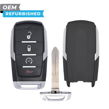 RAM Refurbished OEM 2025 1500, 2500 Smart Key 4B Remote Start (Satin Sides) FCCID: OHT-4882056 PN 68731639AA - Royal Key Supply