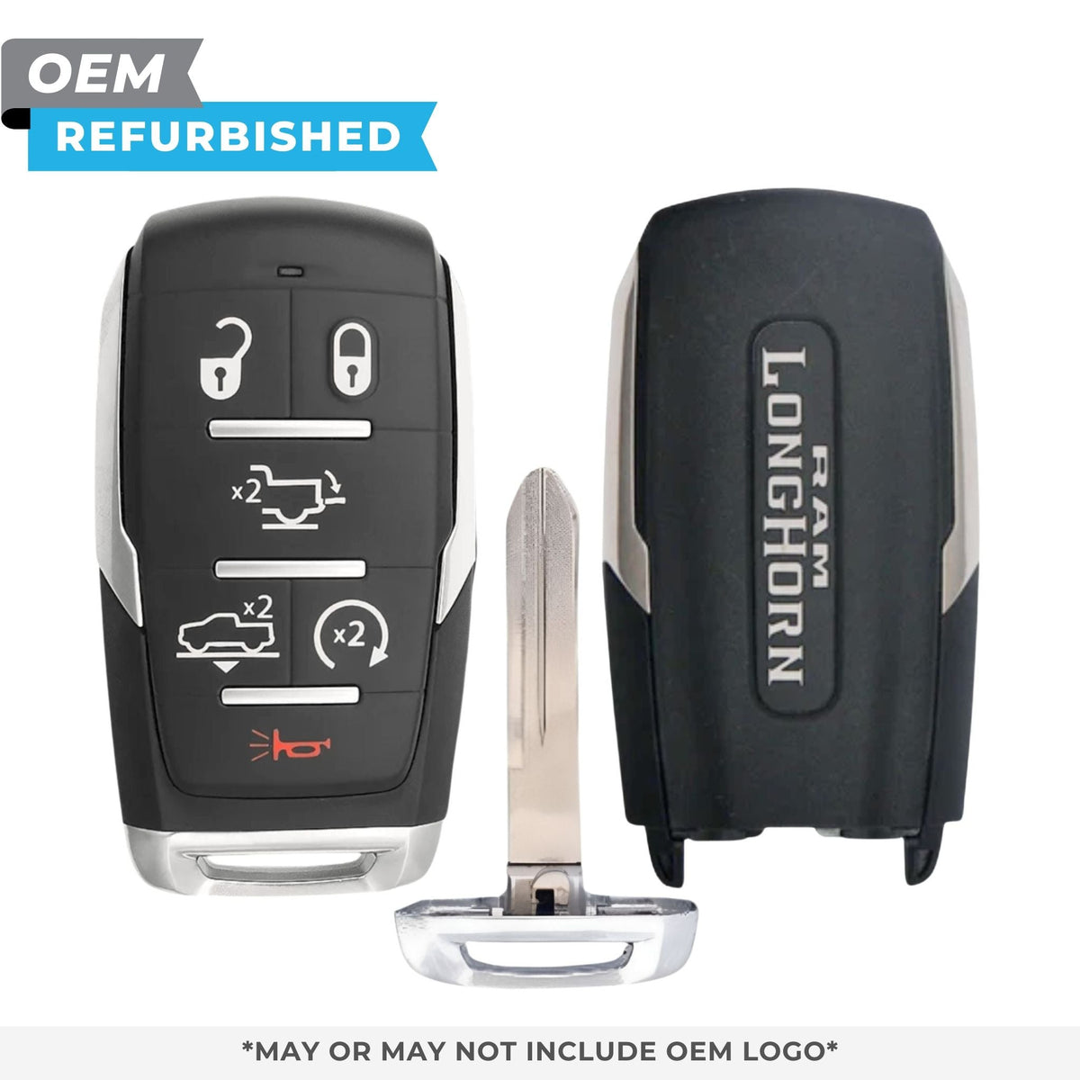 RAM Refurbished OEM 2025 1500 Longhorn Smart Key 6B FCCID: OHT4882056 PN 68578786AA - Royal Key Supply