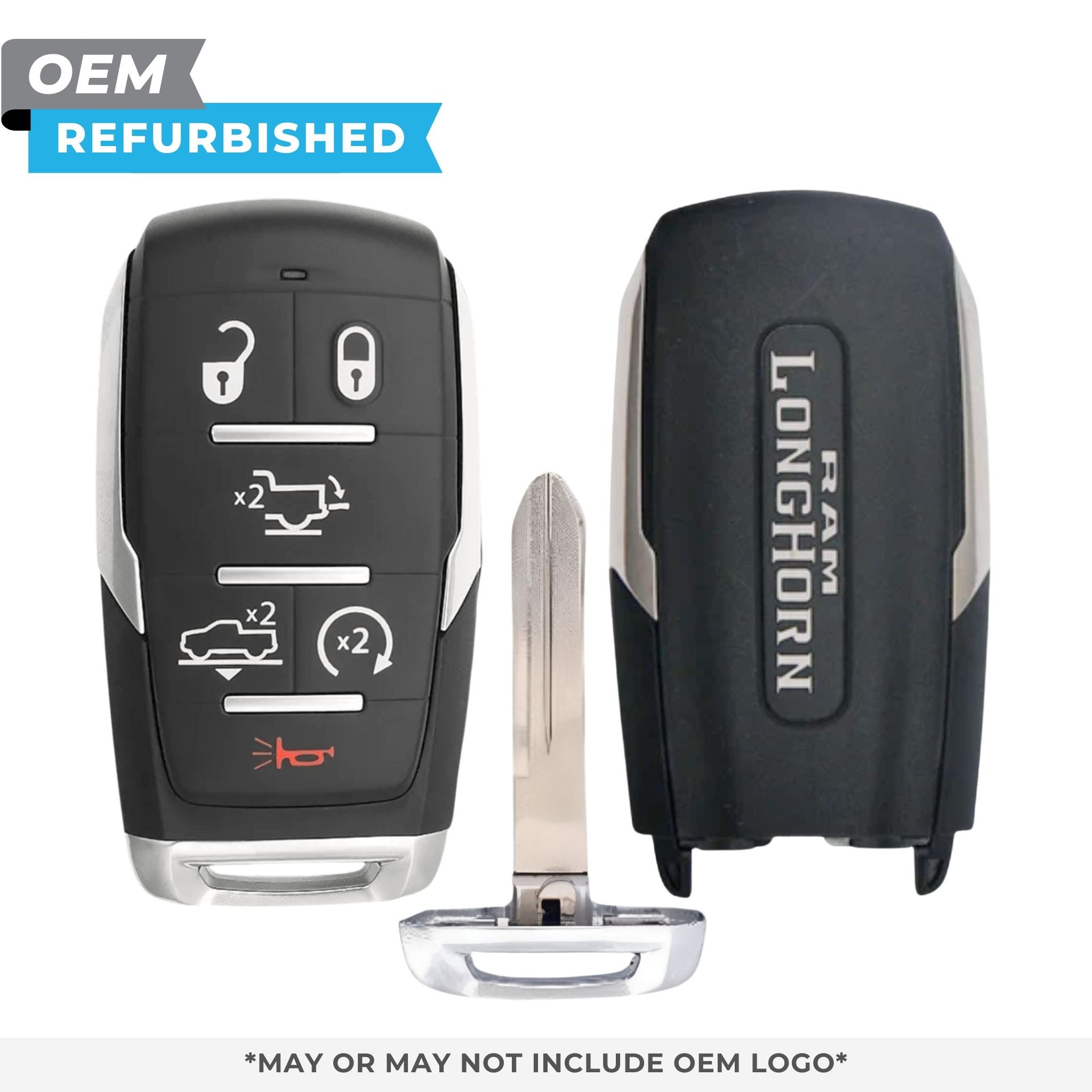 RAM Refurbished OEM 2025 1500 Longhorn Smart Key 6B FCCID: OHT4882056 PN 68578786AA - Royal Key Supply