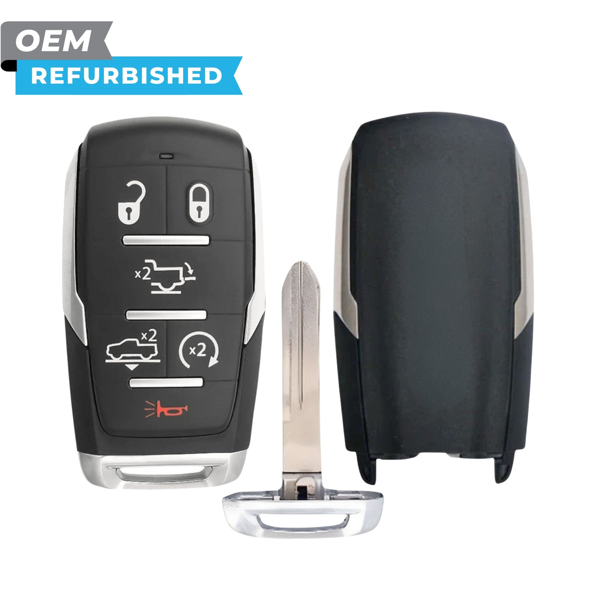 RAM Refurbished OEM 2025 1500 Longhorn Smart Key 6B FCCID: OHT4882056 PN 68578786AA - Royal Key Supply
