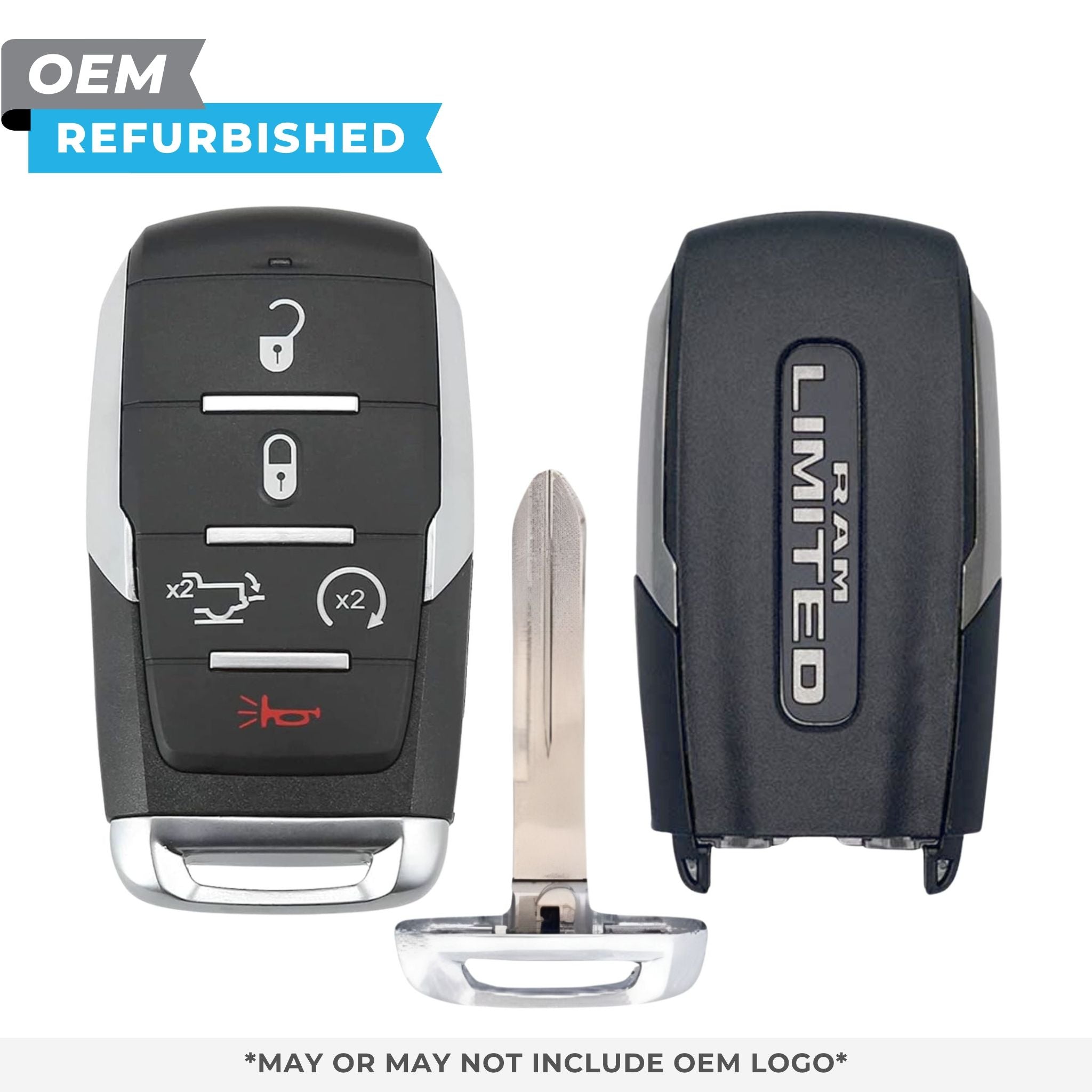 RAM Refurbished OEM 2025 Limited Smart Key 5B FCCID: OHT4882056 PN 68591515AA - Royal Key Supply