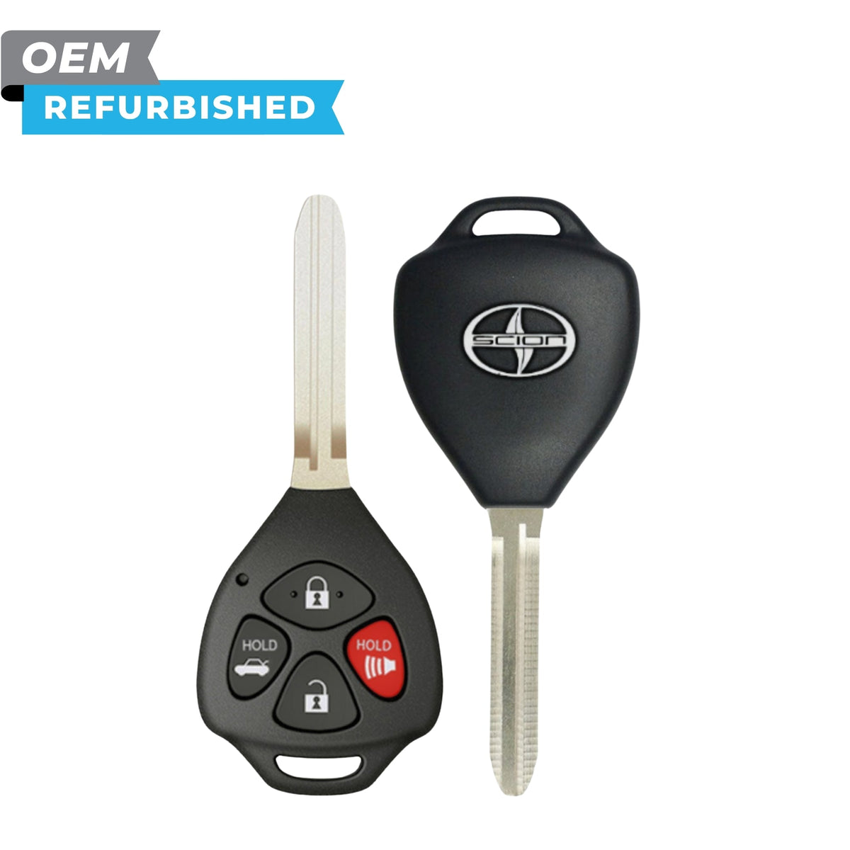 Scion Refurbished 2013-2015 FRS Remote Head Key 4B Trunk FCCID: HYQ12BBY PN SU003-01445 - Royal Key Supply