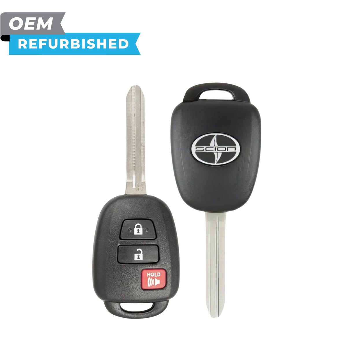 Scion Refurbished 2013-2015 XB Remote Head Key 3B FCCID: HYQ12BDP PN 89070-12590 - Royal Key Supply
