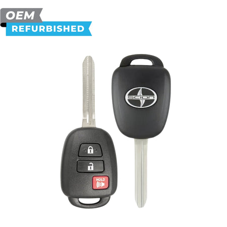 Scion Refurbished 2013-2015 XB Remote Head Key 3B FCCID: HYQ12BDP PN 89070-12590 - Royal Key Supply