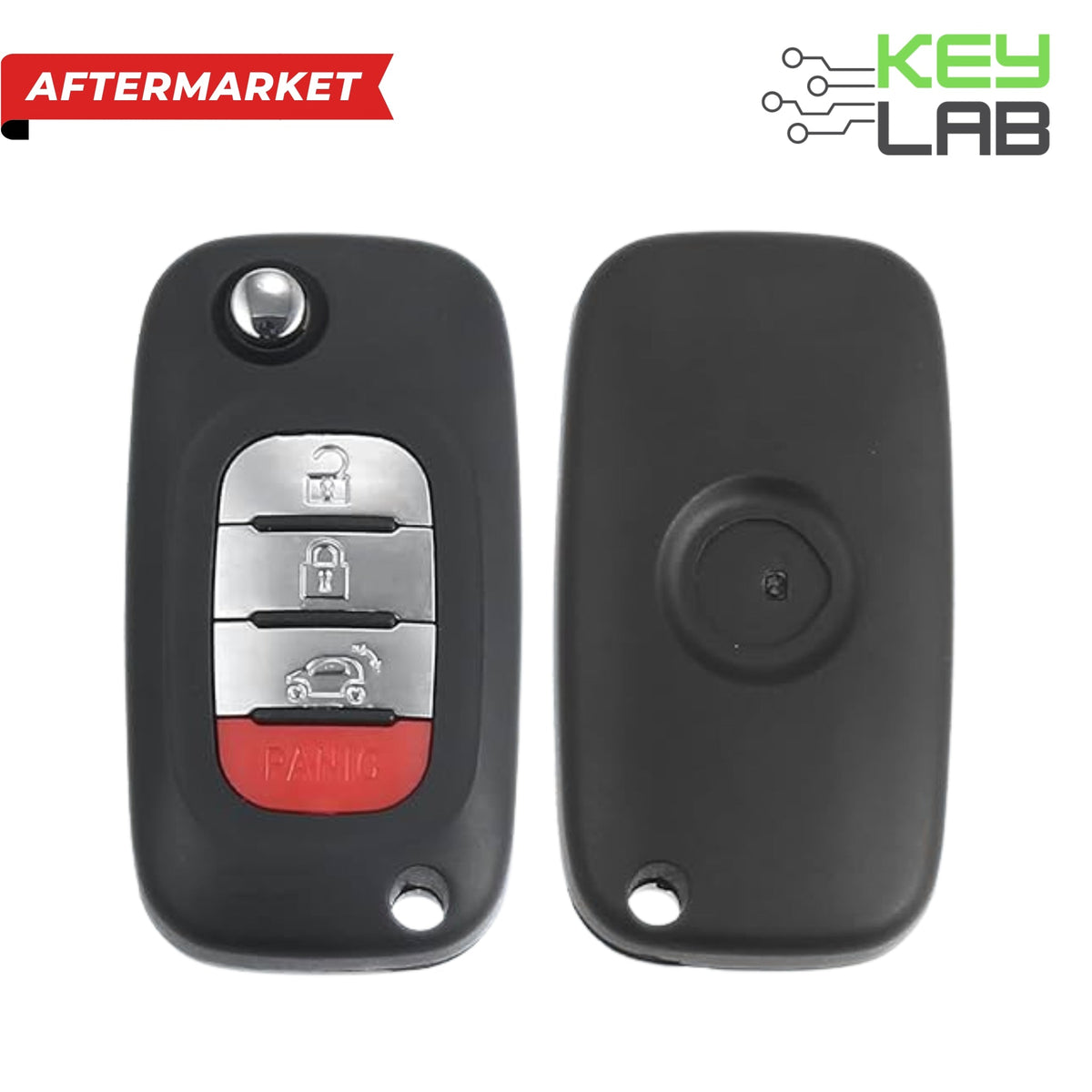 Smart Aftermarket 2015 - 2017 Fortwo, Forfour 4B Hatch Remote Flip Key FCCID: CWTWB1G767 - Royal Key Supply