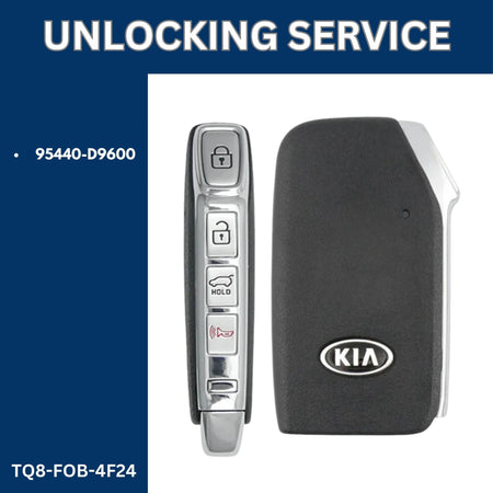 Smart Key Unlocking Service - For Kia - FCCID: TQ8 - FOB - 4F24 - Royal Key Supply