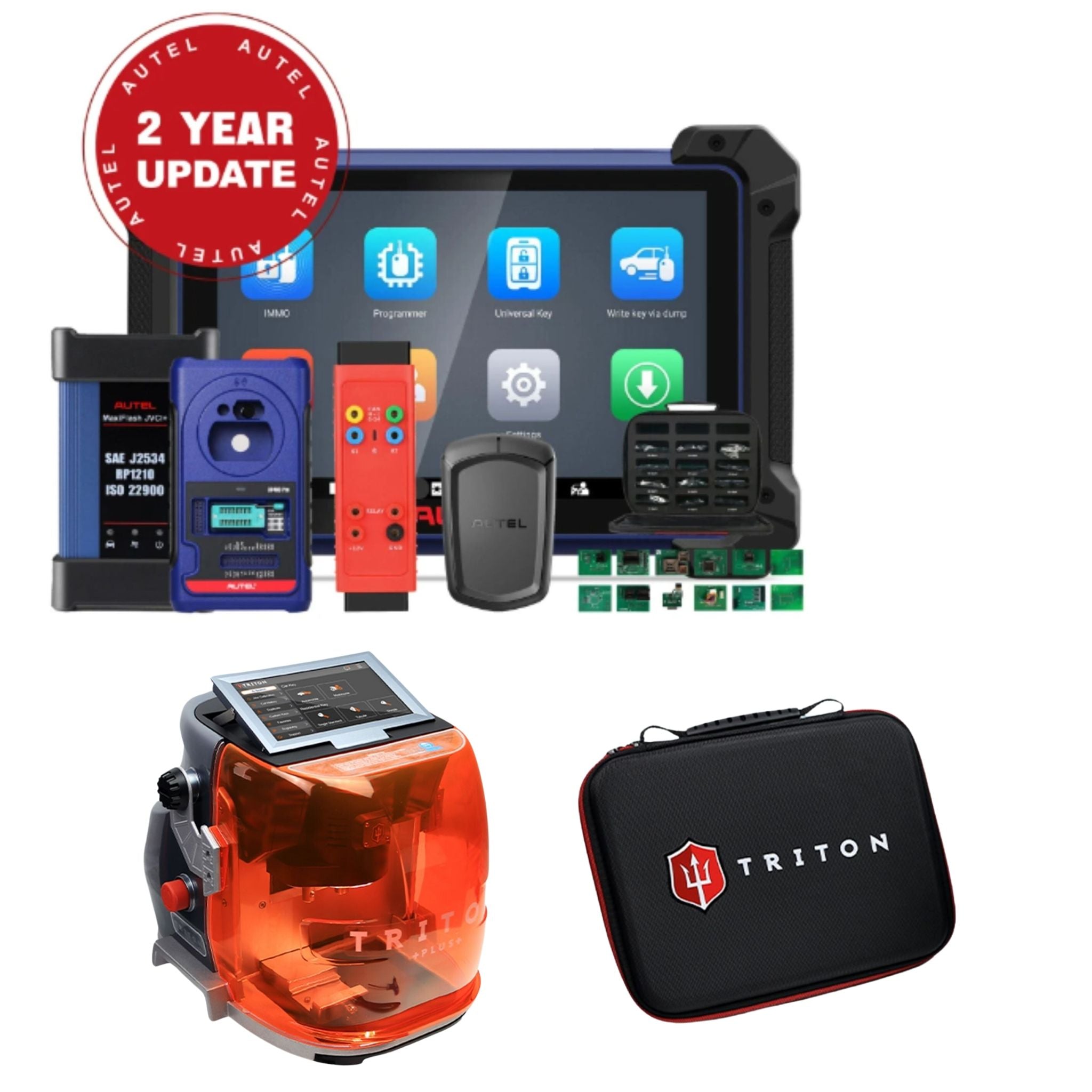 Starter Kit - Autel IM608 PRO II Full Kit + Triton Plus TPAE (Premium Bundle) - Royal Key Supply