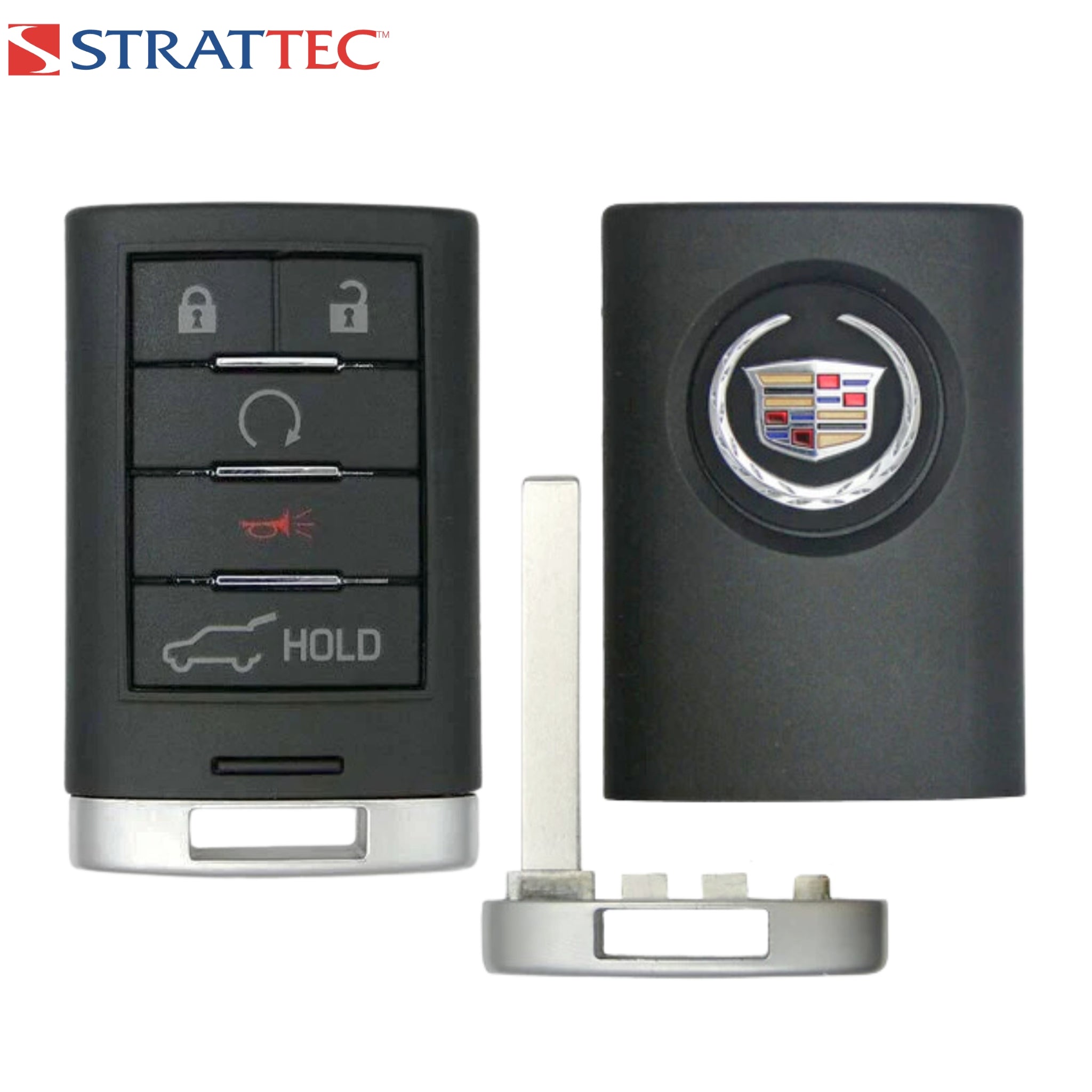 Strattec - Cadillac New OEM 2010 - 2015 SRX Smart Key 5B Hatch/Remote Start FCCID: NBG009768T PN 5931857 - Royal Key Supply