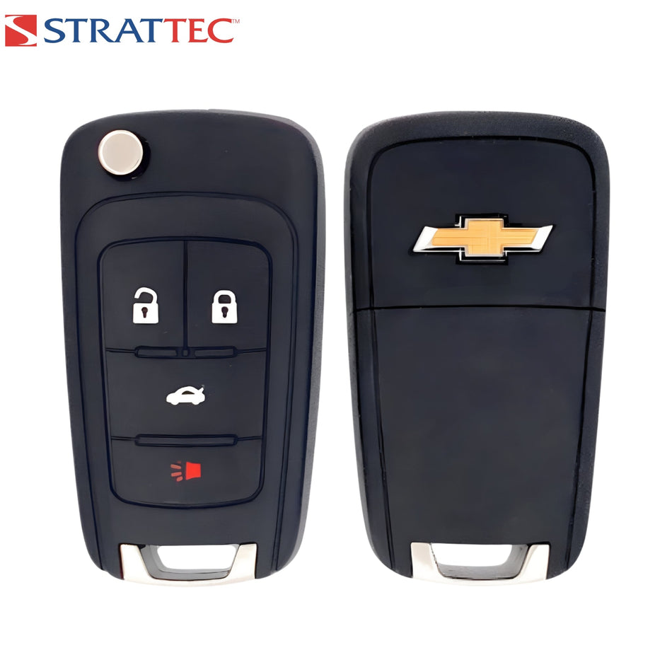 Strattec - Chevrolet New OEM 2010 - 2017 Remote Flip Key 4B FCCID: OHT01060512 PN 5912543 - Royal Key Supply