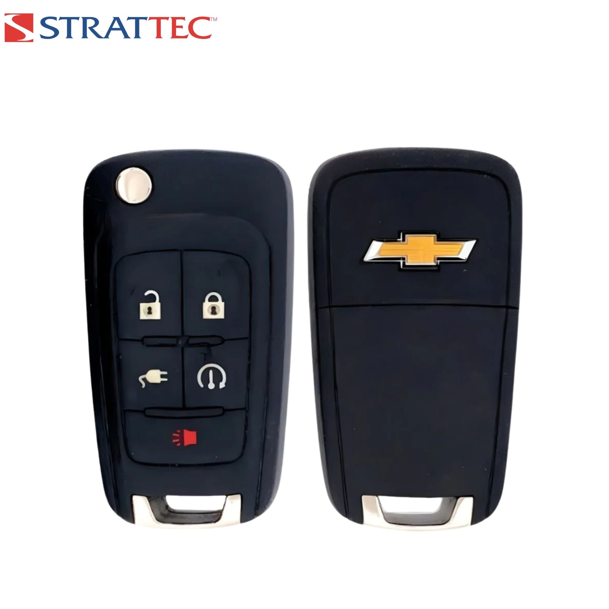 Strattec - Chevrolet New OEM 2011 - 2015 Volt Remote PEPS Flip Key 5B Plug - In/Remote Start FCCID: OHT05918179 PN 5920157 - Royal Key Supply