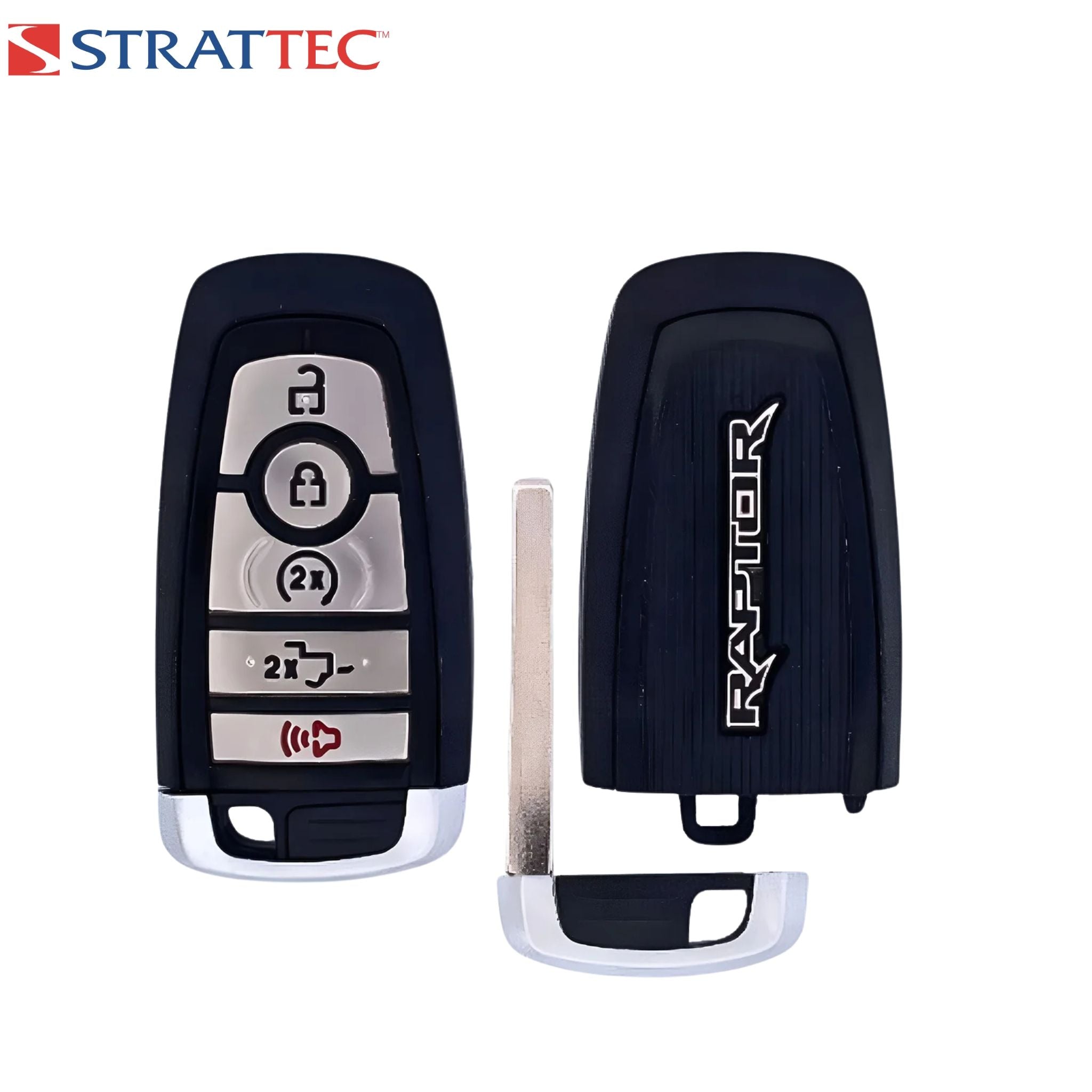 Strattec - Ford New OEM 2018 - 2020 Raptor Smart Key 5B Remote Start/Tailgate FCCID: M3N - A2C93142600 PN# 5933019 - Royal Key Supply