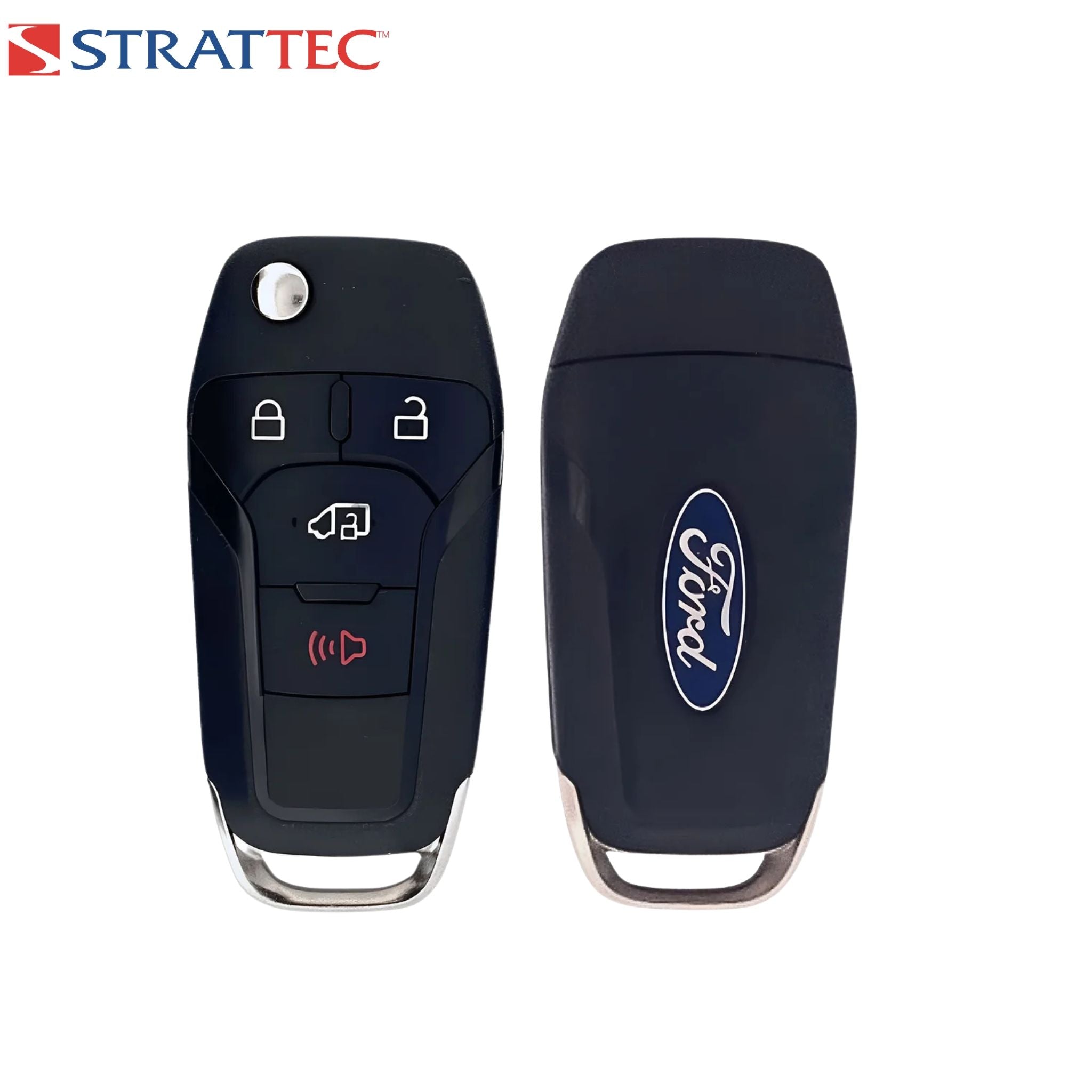 Strattec - Ford New OEM 2019 - 2024 Transit Remote Flip Key 4B Side Door FCCID: N5F - A08TAA PN# 5938098 - Royal Key Supply
