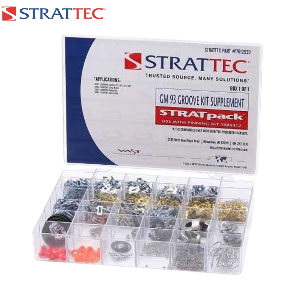 Strattec - GM 2010 - 2014 Z - Keyway StratPack Supplement Kit PN 7012939 - Royal Key Supply
