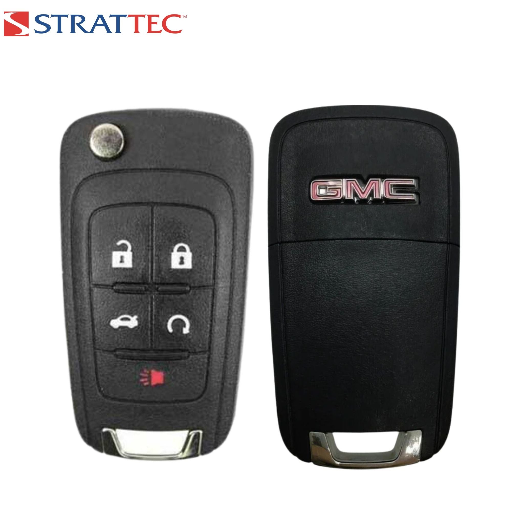 Strattec - GMC New OEM 2010 - 2021 Terrain Remote Flip Key 5B Remote Start FCCID: OHT01060512 PN# 5912548 - Royal Key Supply