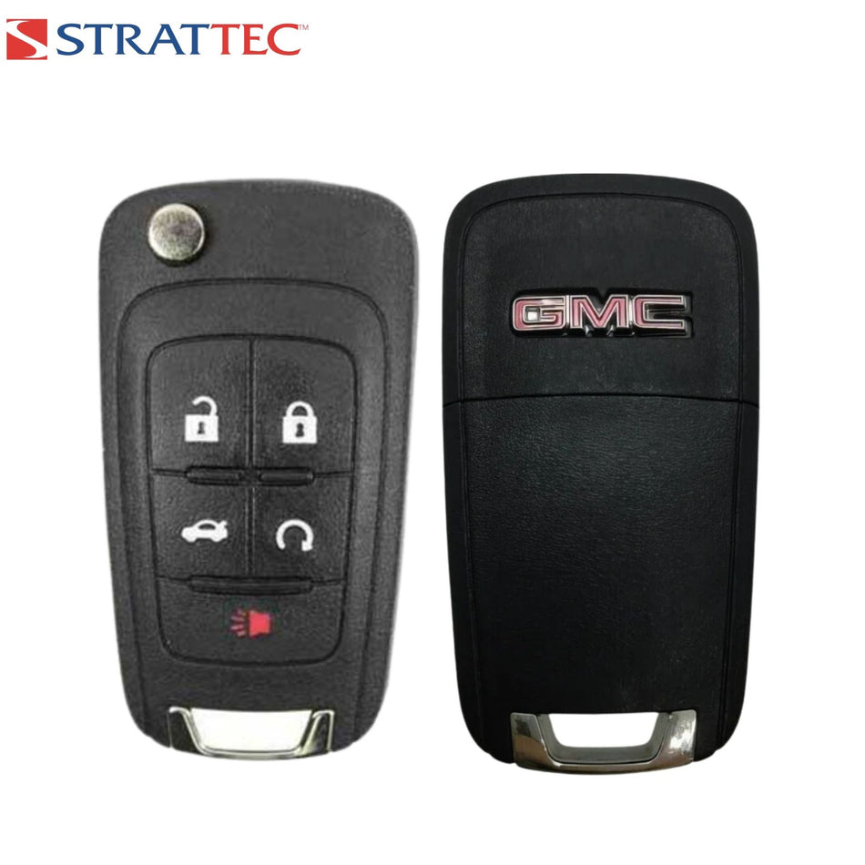 Strattec - GMC New OEM 2010 - 2021 Terrain Remote Flip Key 5B Remote Start FCCID: OHT01060512 PN# 5912548 - Royal Key Supply