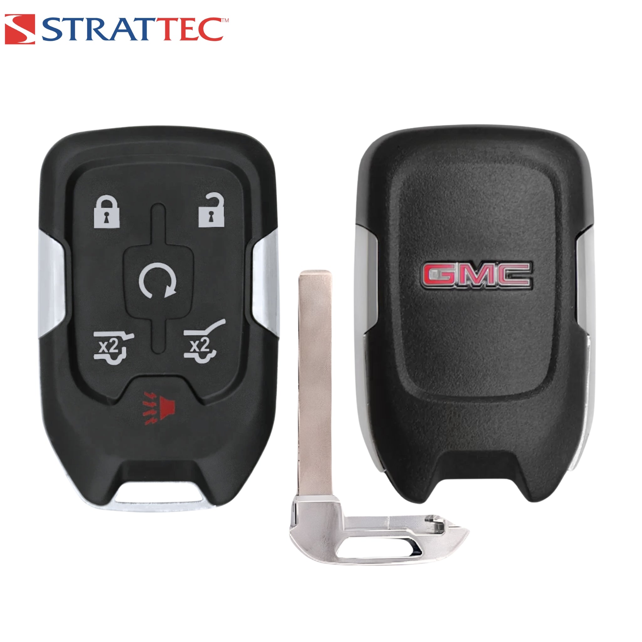 Strattec - GMC New OEM 2015 - 2021 Yukon Smart Key 6B Hatch/Hatch Glass/Remote Start FCCID: HYQ1AA PN 5944134 - Royal Key Supply