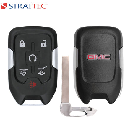 Strattec - GMC New OEM 2015 - 2021 Yukon Smart Key 6B Hatch/Hatch Glass/Remote Start FCCID: HYQ1AA PN 5944134 - Royal Key Supply