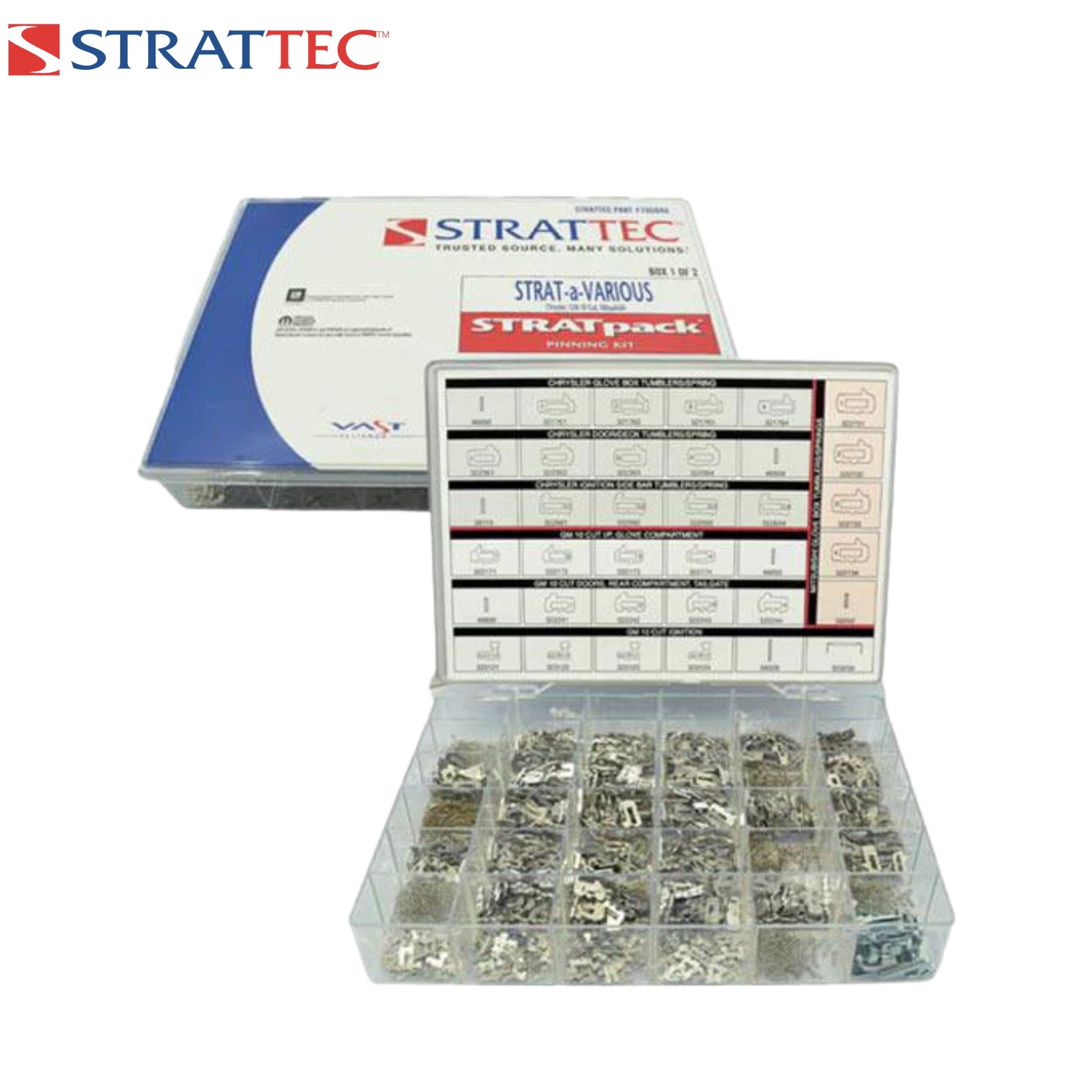 Strattec - Universal 1970 - 2015 Tumbler Service Pinning Kit PN 705940 - Royal Key Supply