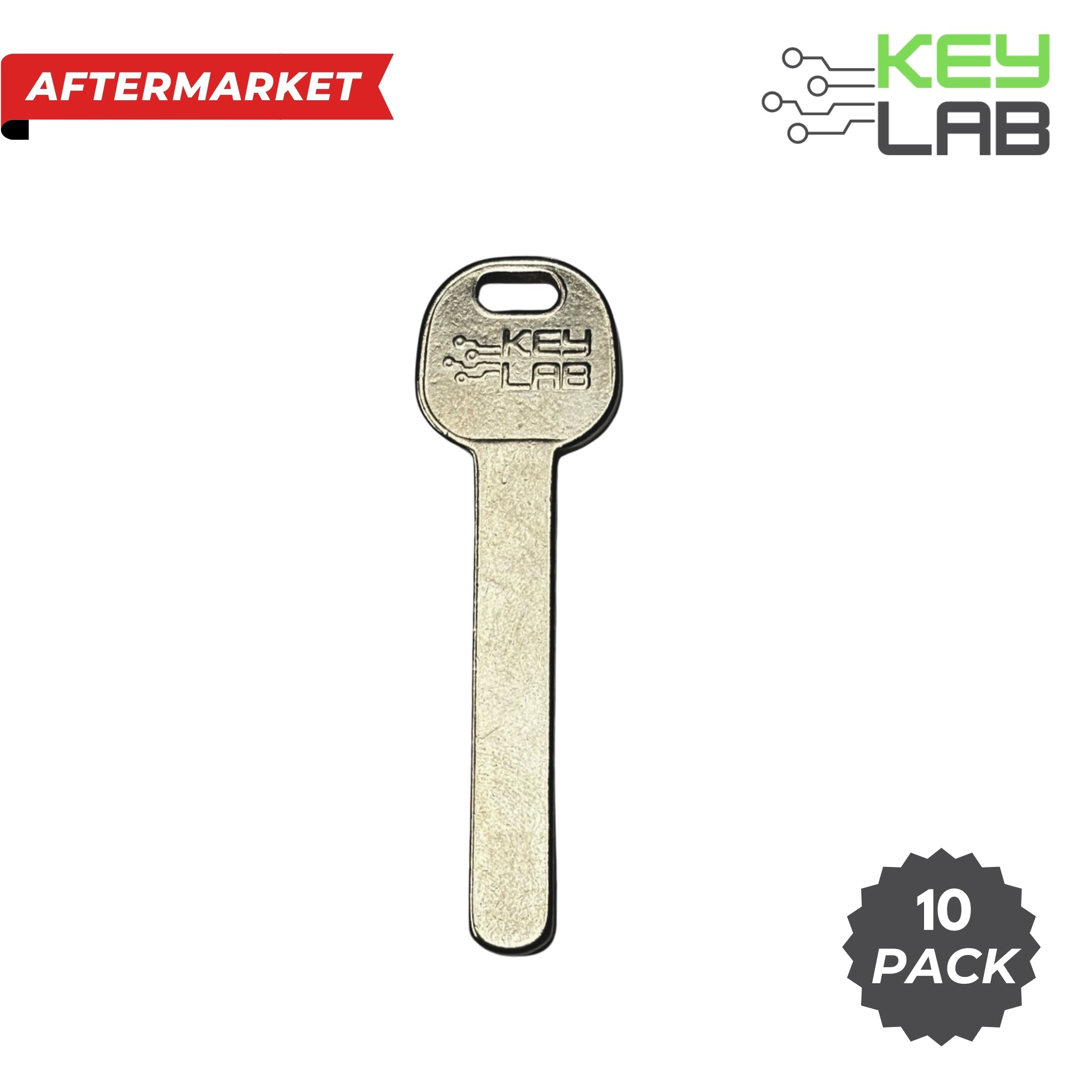 Subaru Aftermarket 2010-2014 Metal Test Key DAT17 (Pack of 10) - Royal Key Supply