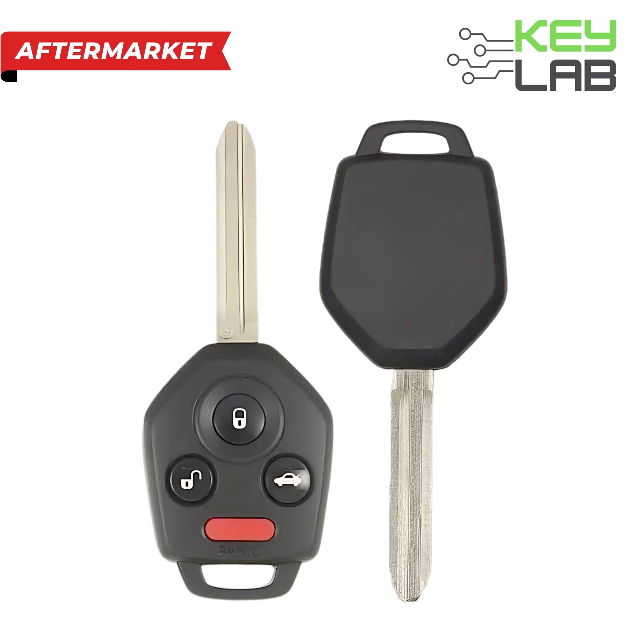 Subaru Aftermarket 2018 Outback, Legacy Remote Head Key 4B Trunk FCCID: CWTB1G077 (G Chip - Black Board Case) PN 57497 - AL27A - Royal Key Supply