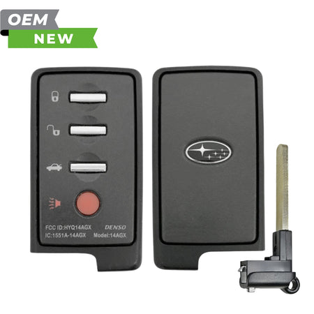 Subaru New OEM 2013 - 2014 Outback Smart Key 4B Trunk FCCID: HYQ14AGX PN 88835 - AJ00A - Royal Key Supply