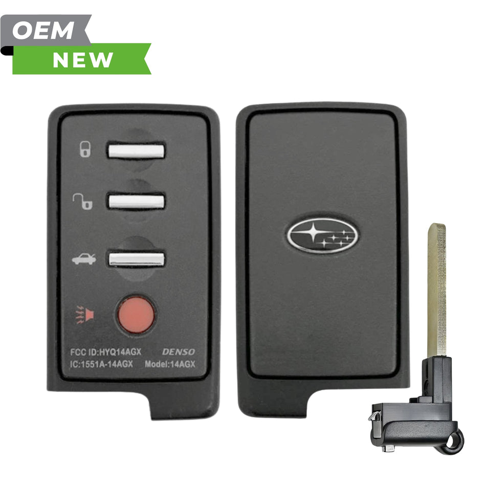 Subaru New OEM 2013 - 2014 Outback Smart Key 4B Trunk FCCID: HYQ14AGX PN 88835 - AJ00A - Royal Key Supply