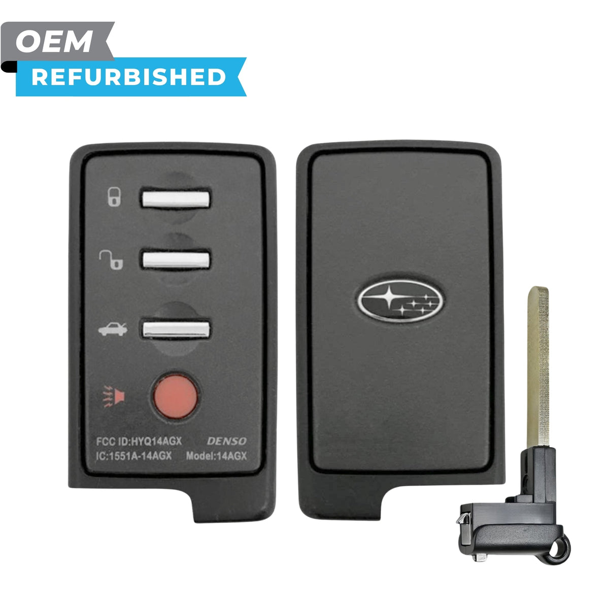 Subaru Refurbished 2013-2014 Outback Smart Key 4B Trunk FCCID: HYQ14AGX PN 88835-AJ00A - Royal Key Supply