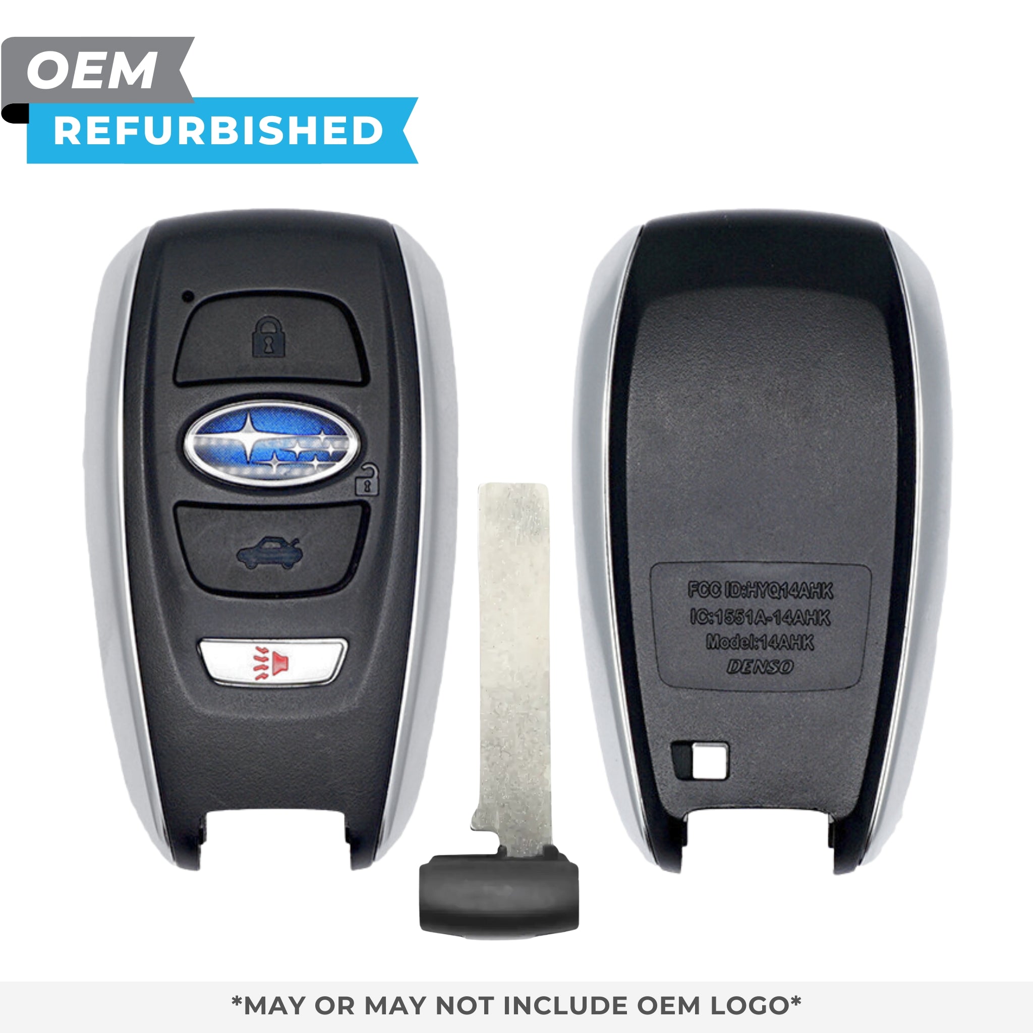Subaru Refurbished 2014 - 2020 BRZ, Forester, Outback, Impreza, Legacy, WRX Smart Key 4B Trunk FCCID: HYQ14AHC PN 88835 - AL04A - Royal Key Supply