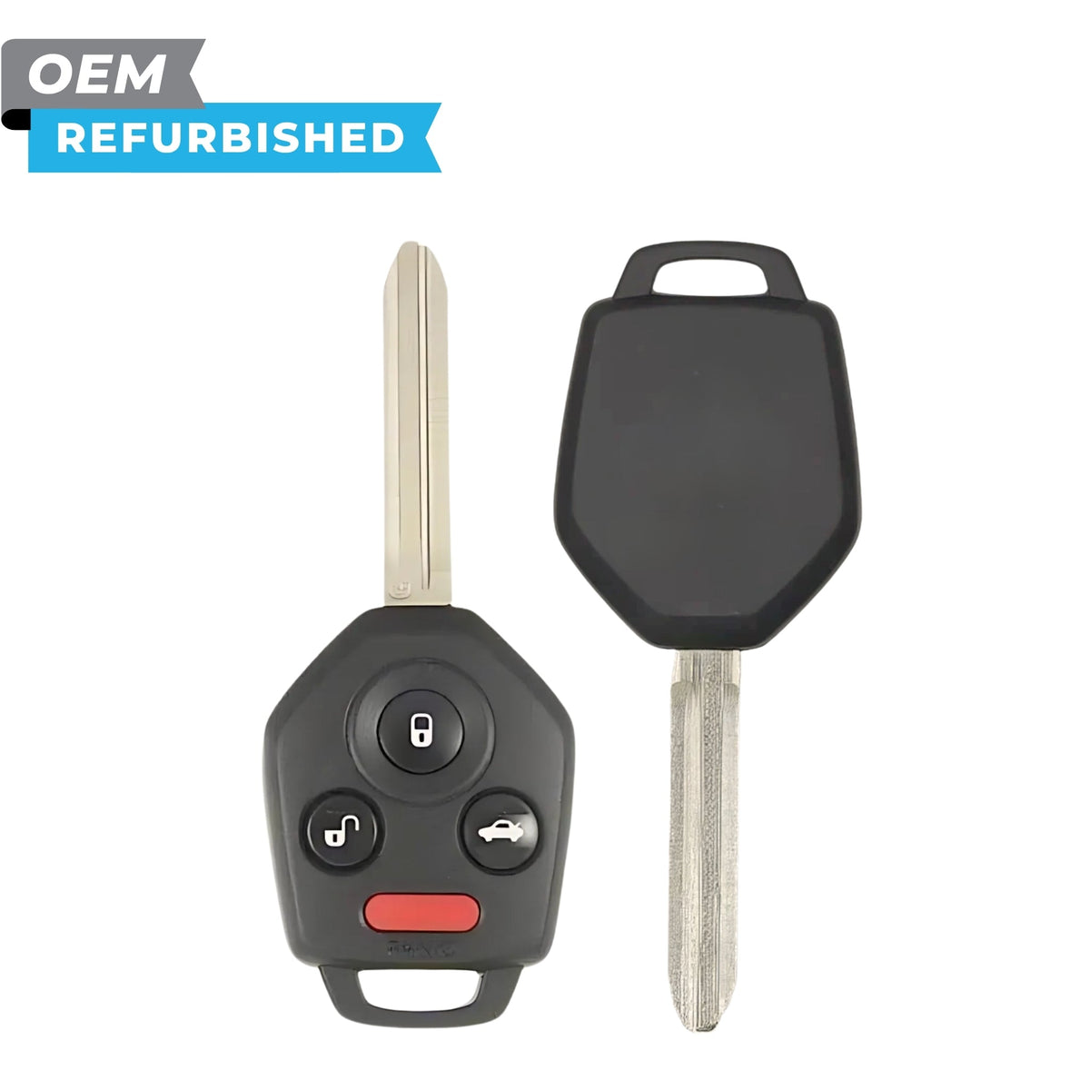 Subaru Refurbished 2017-2018 XV Crosstrek, Impreza, Ascent Remote Head Key 4B Trunk FCCID: CWTB1G077 (H Chip-Black Board Case) PN 57497-FL00A - Royal Key Supply