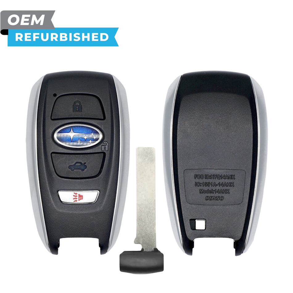 Subaru Refurbished 2019-2024 Ascent, Legacy 4B Smart Key FCCID: HYQ14AKB PN: 88835XC00A - Royal Key Supply