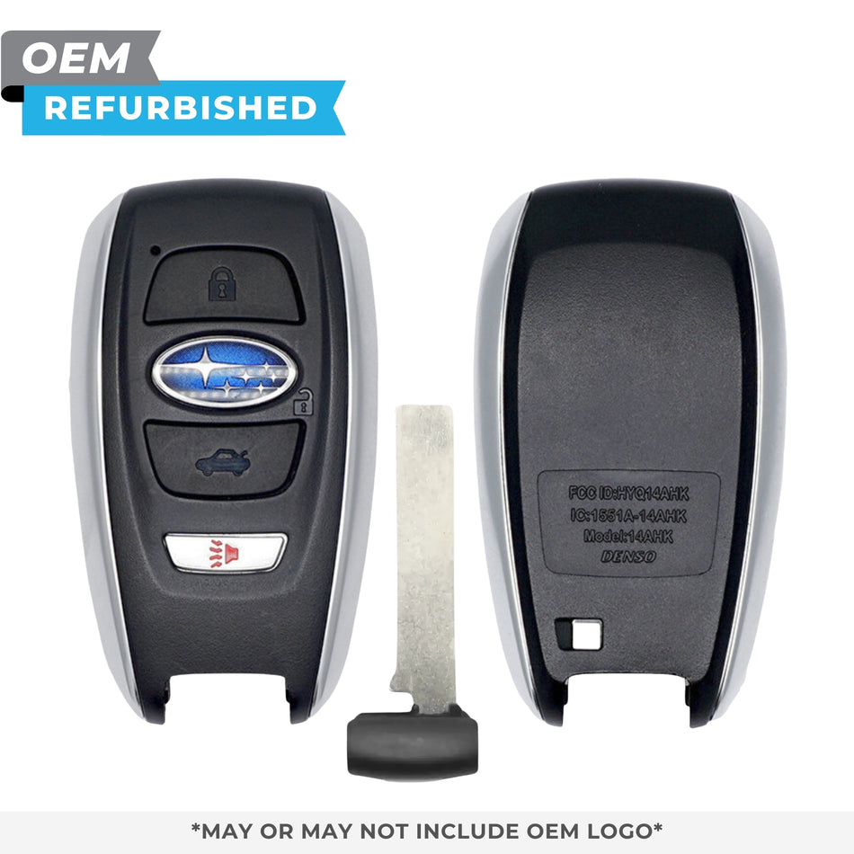 Subaru Refurbished 2019 - 2024 Ascent, Legacy 4B Smart Key FCCID: HYQ14AKB PN: 88835XC00A - Royal Key Supply