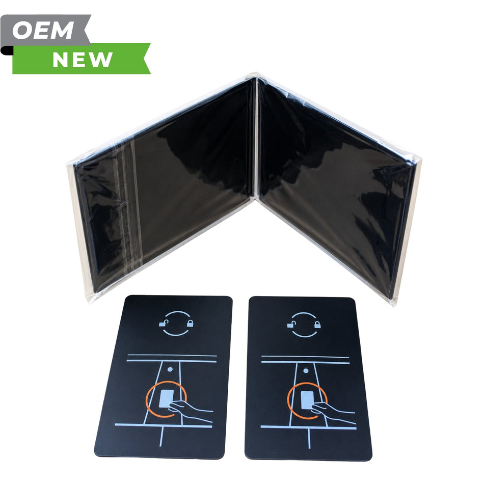 Tesla - 2 New OEM Key Card for Model S/3/X/Y - Royal Key Supply